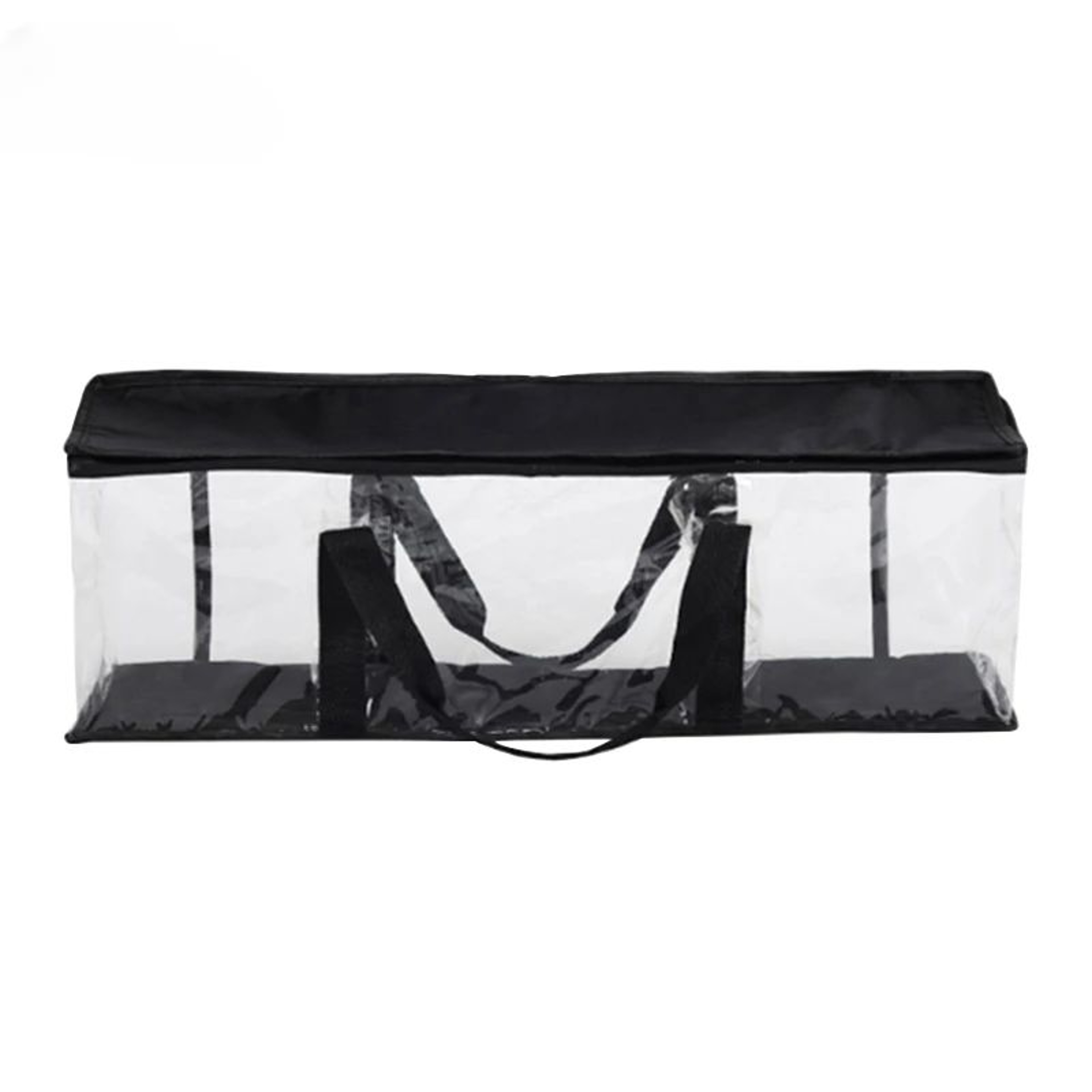 Large Clear Zipper Storage Bag For DVDs CDs  Comics  Portable Transparent Collection Organizer 6
