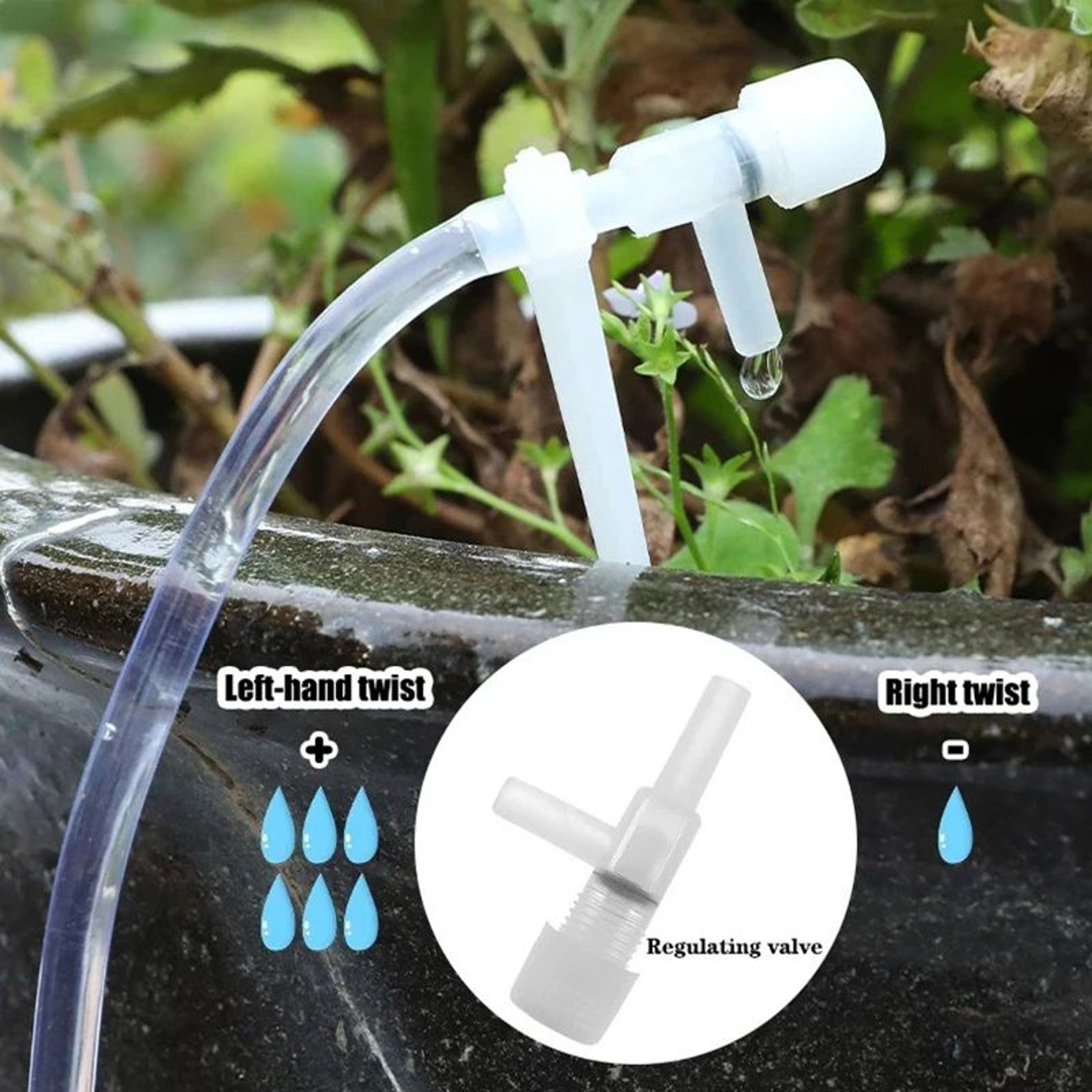 Bend Arrow Drip Irrigation Emitters For 47mm Hose  Regulating Micro Drip Watering Kit For Garden  G 2