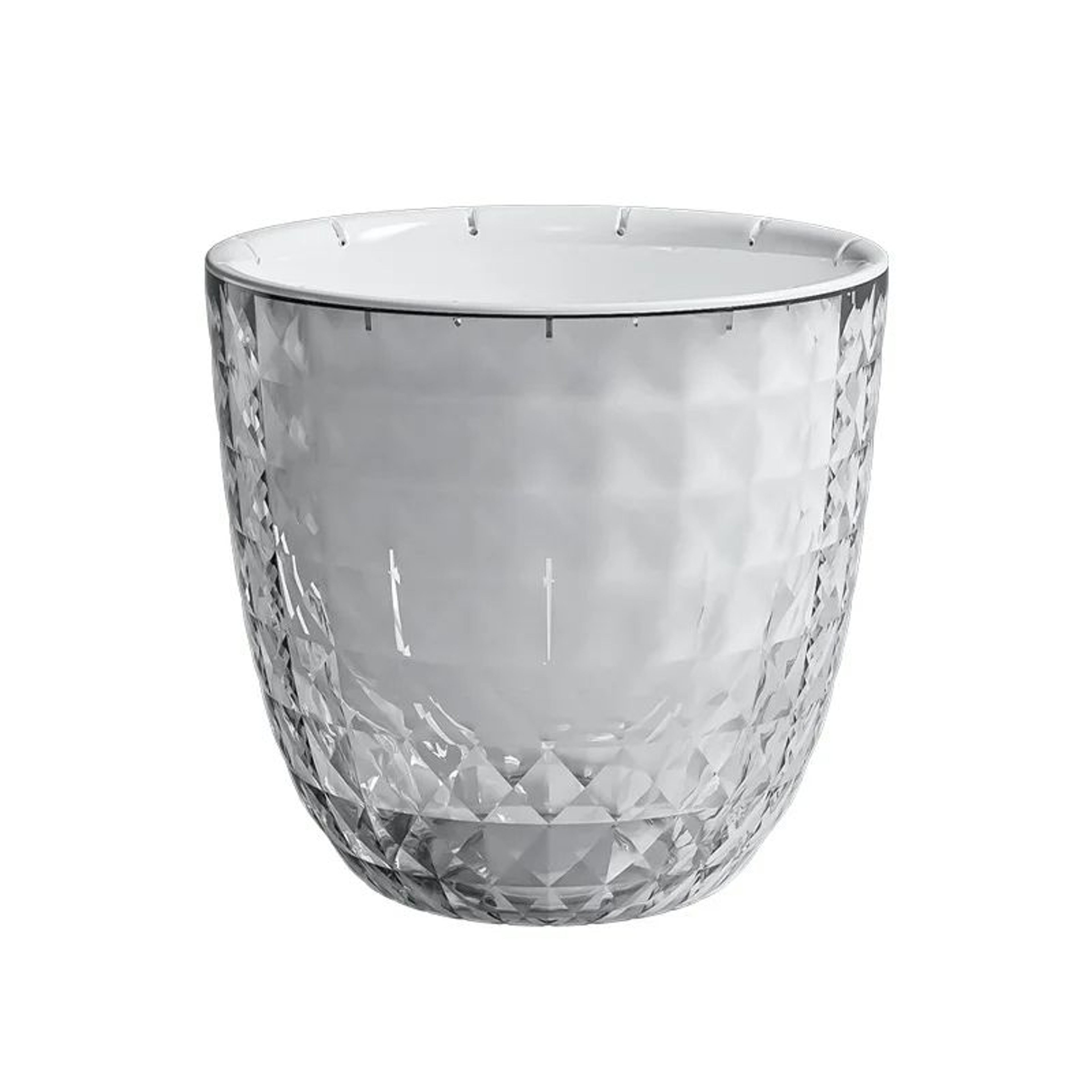 ClearView SelfWatering Planter Pot Double Layer Transparent Pot For Succulents And Small Plants 3