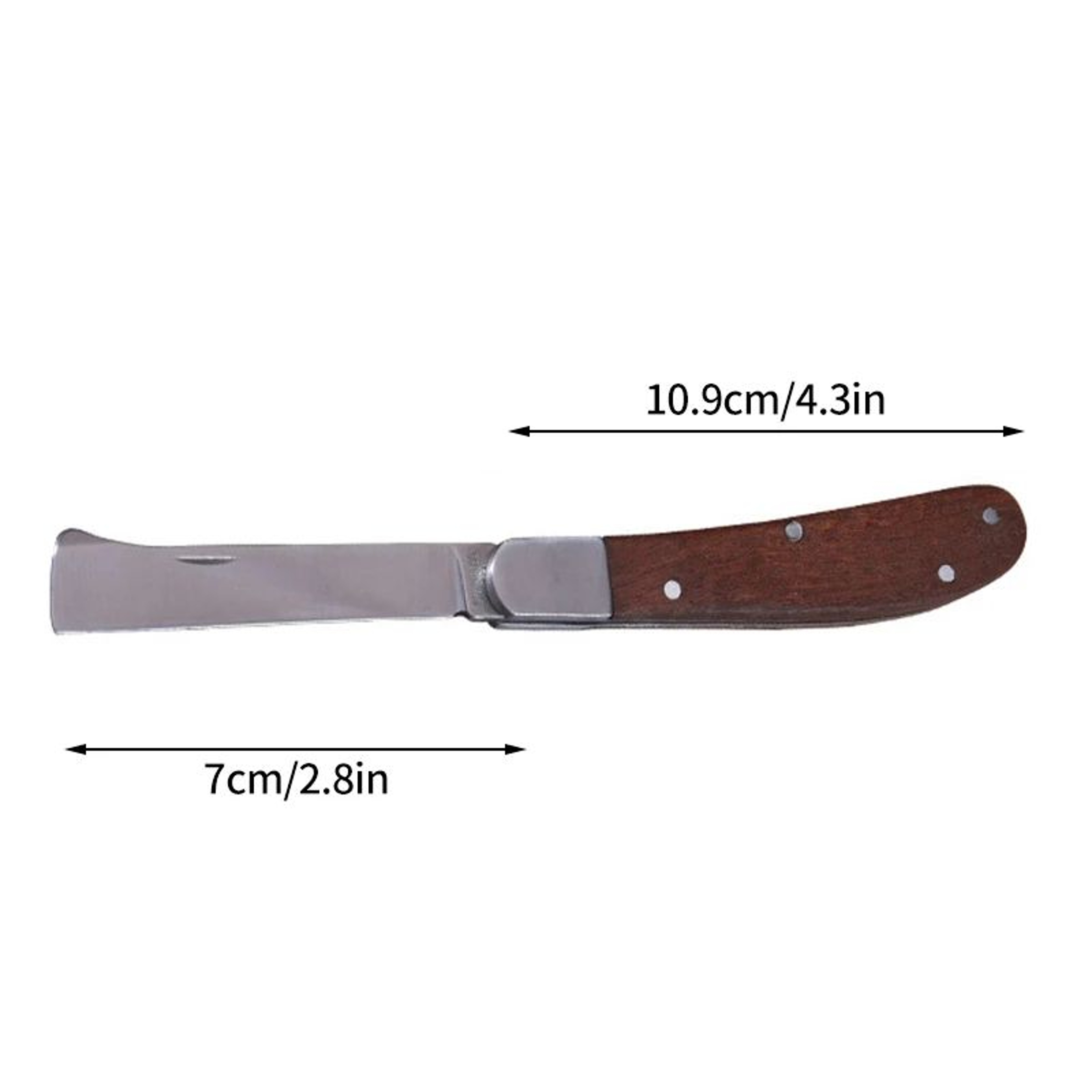 Premium Folding Grafting Scissors  Tool  HeavyDuty Stainless Steel Gardening Knife For Precision Cu 6