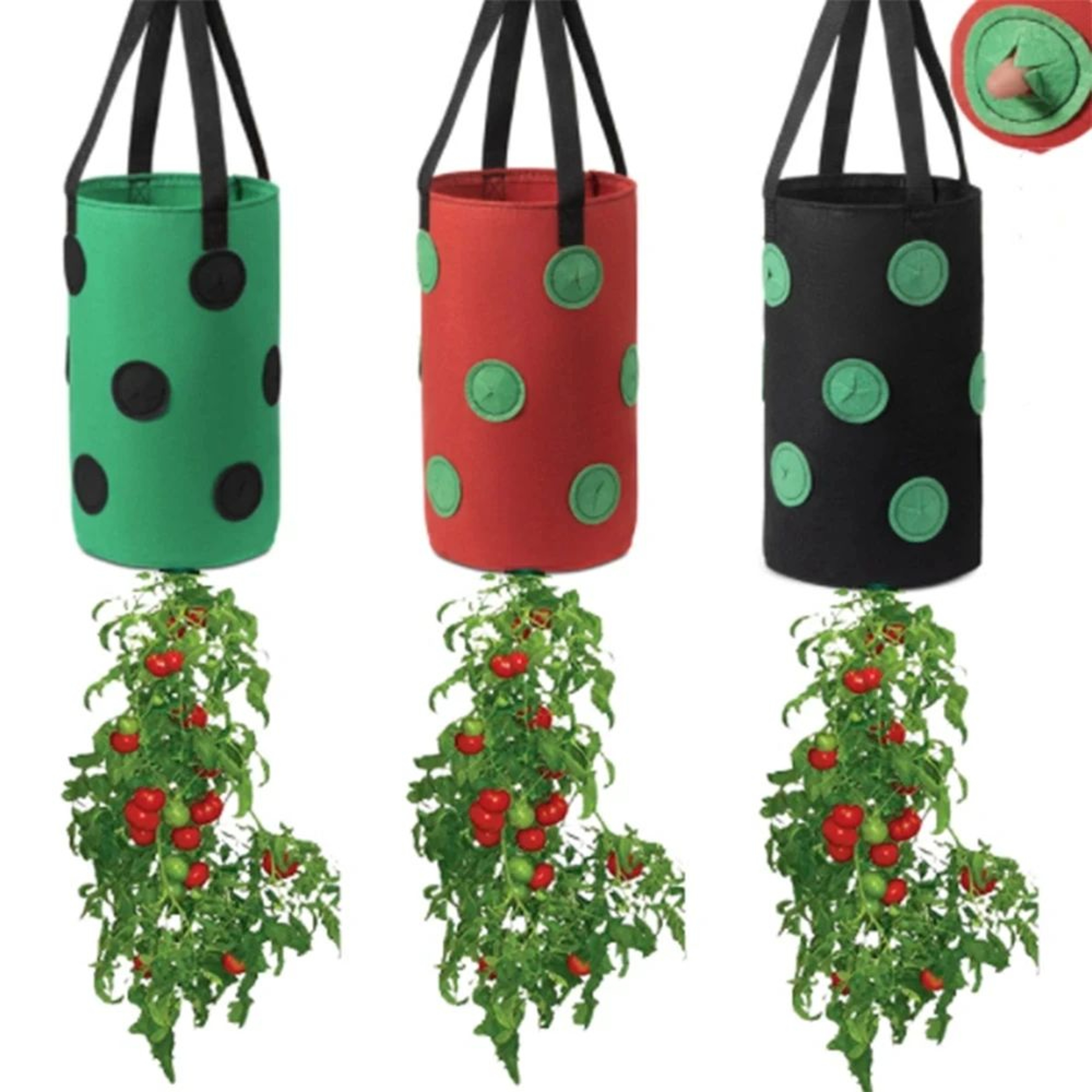 Premium Vertical Garden Hanging Grow Bag Planter  13Hole Felt Planting System 0