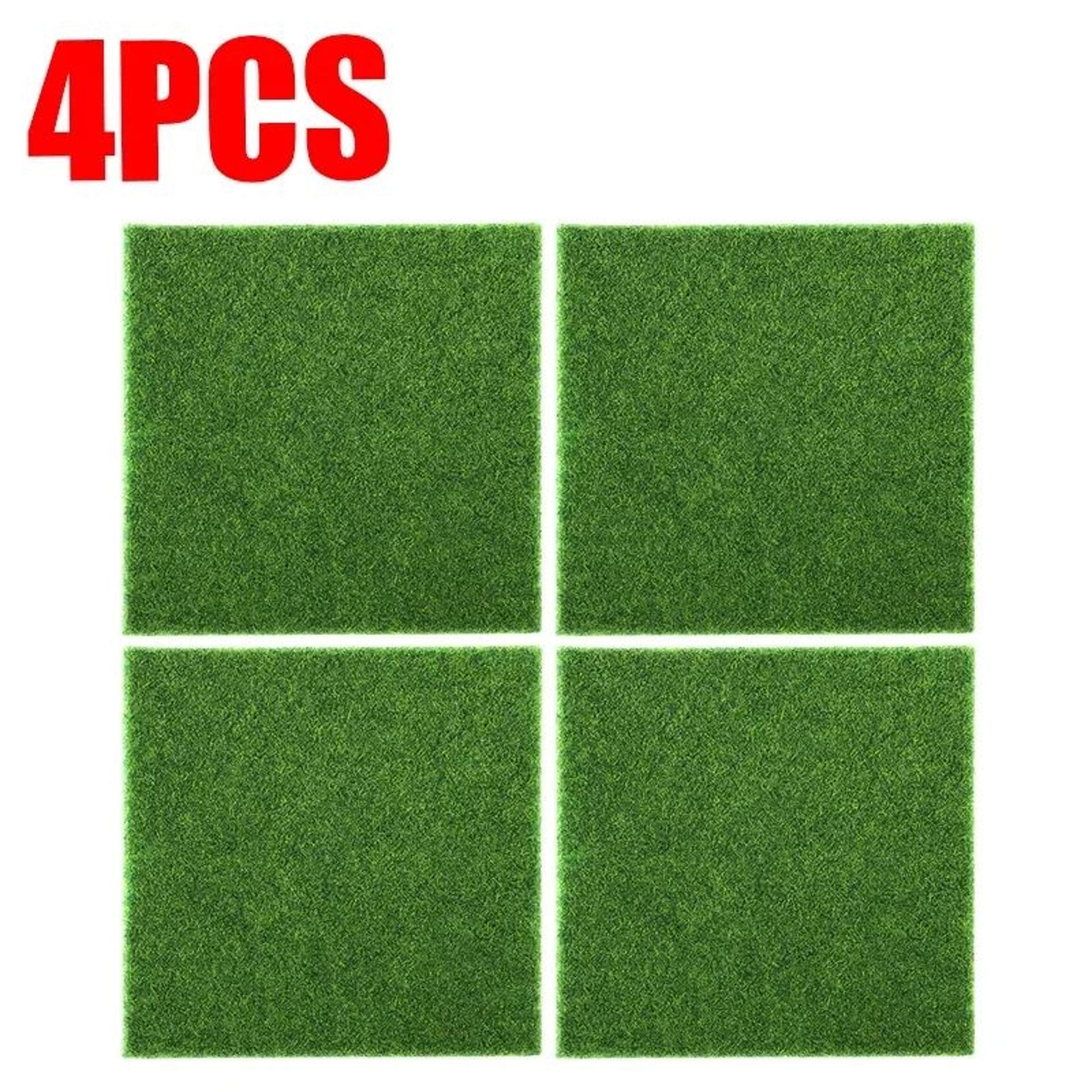 Premium DIY Artificial Grass Mat  Green Lawn Turf Carpet For Home Garden Wedding  Aquarium Decor 8