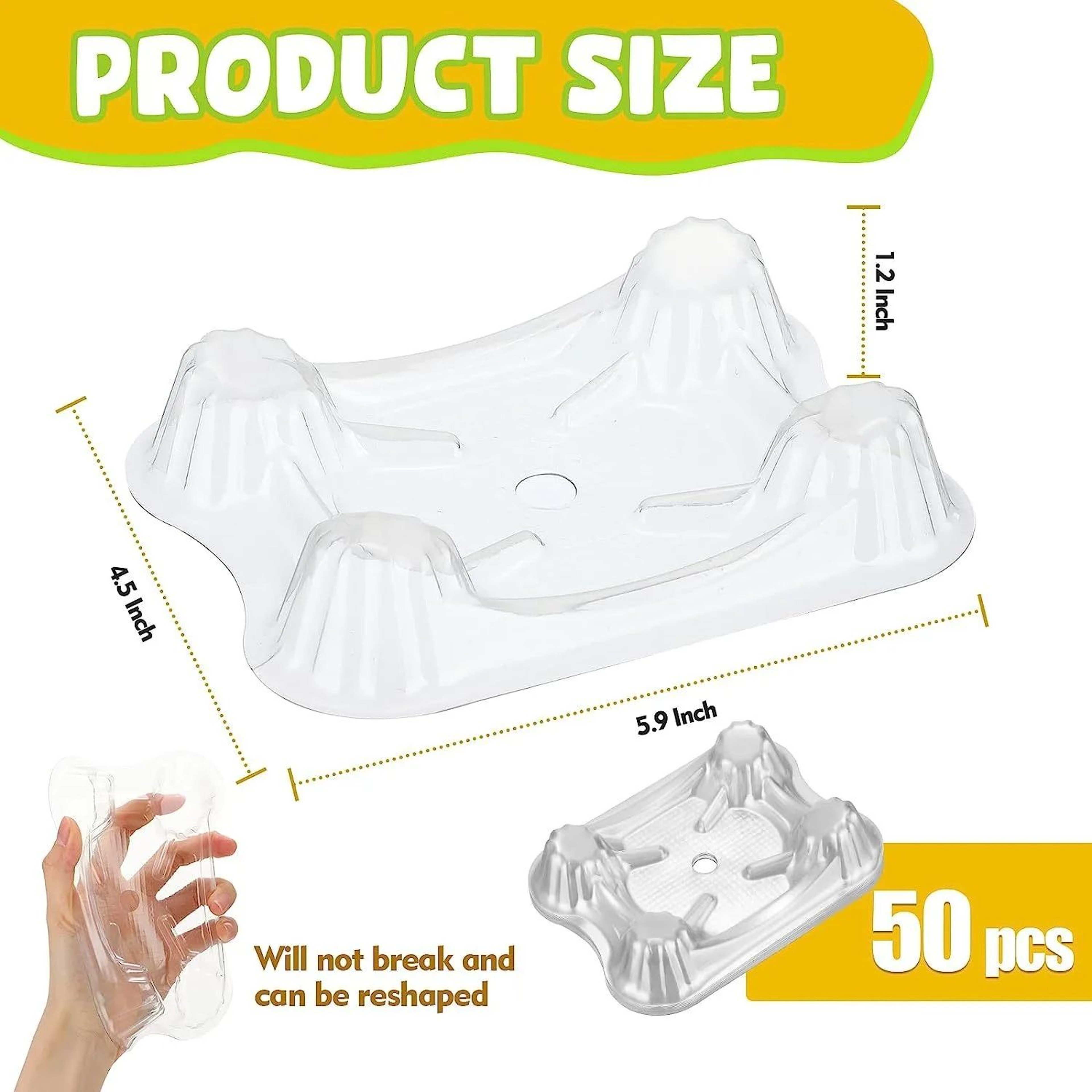 50Pack Garden Melon Cradle Supports  Watermelon Support Stand  Pumpkin Holder Set 3
