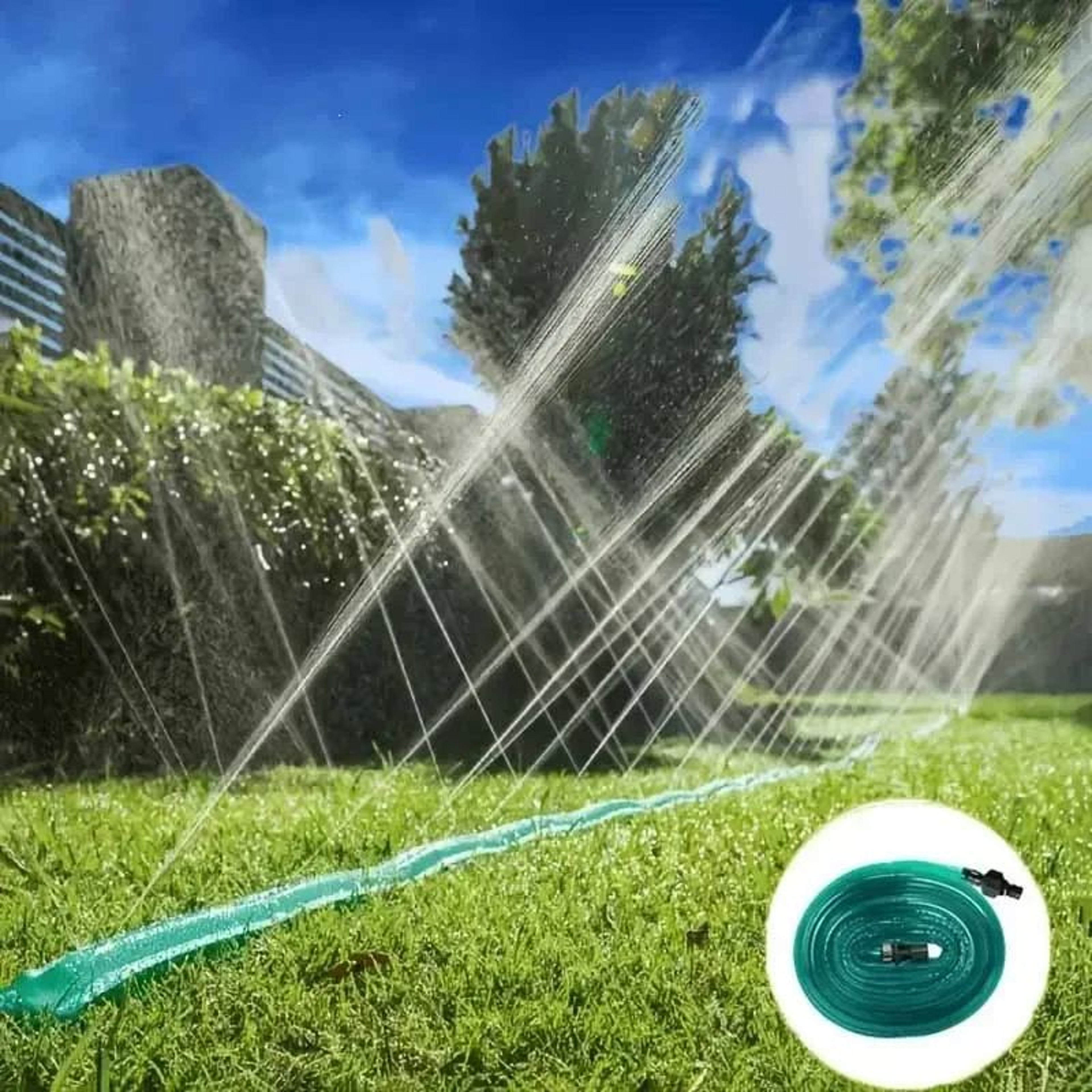 Automatic Garden Sprinkler Hose Drip Irrigation System For Lawns  Beds 0