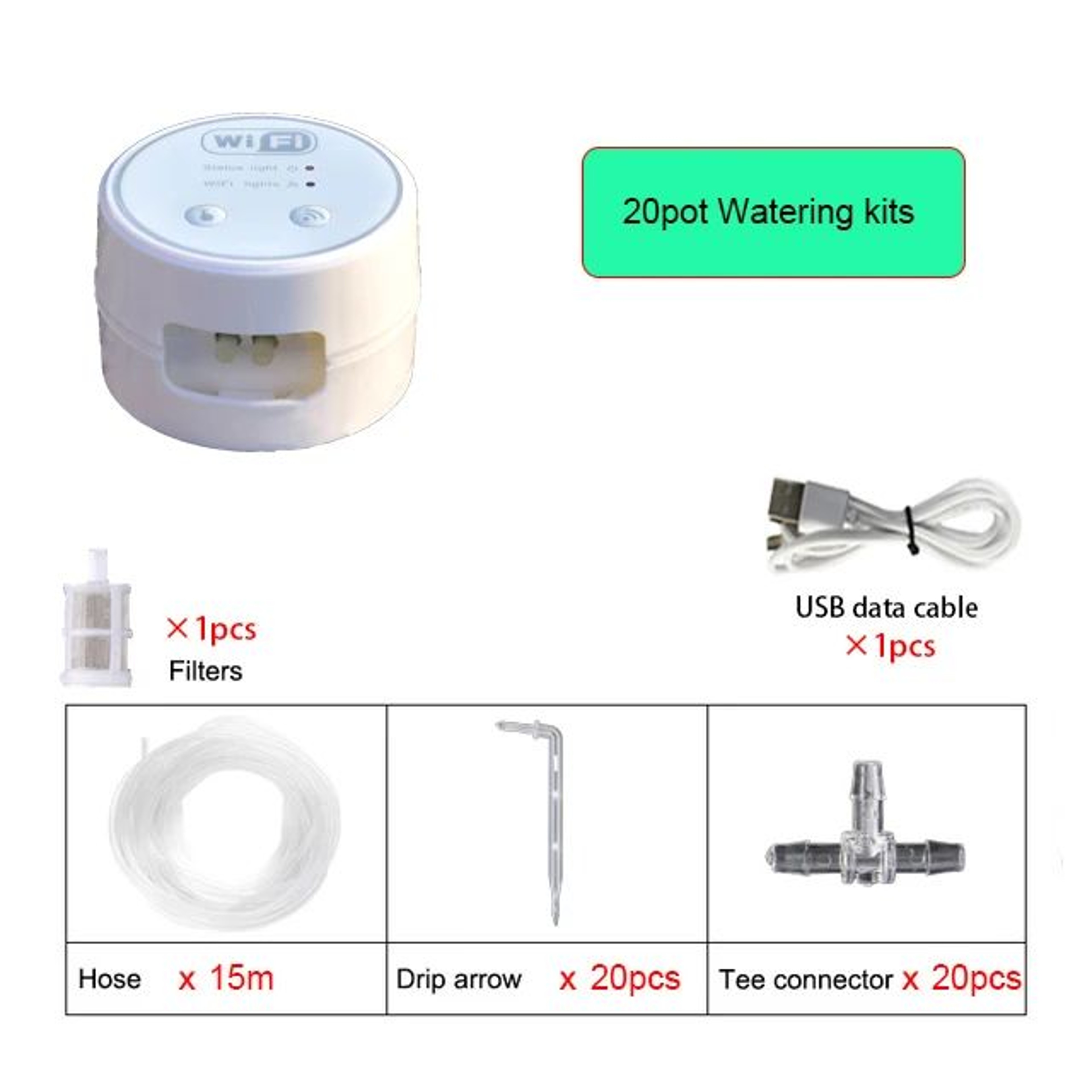 Smart Garden WiFi Irrigation Controller  Automatic Drip Irrigation System 8