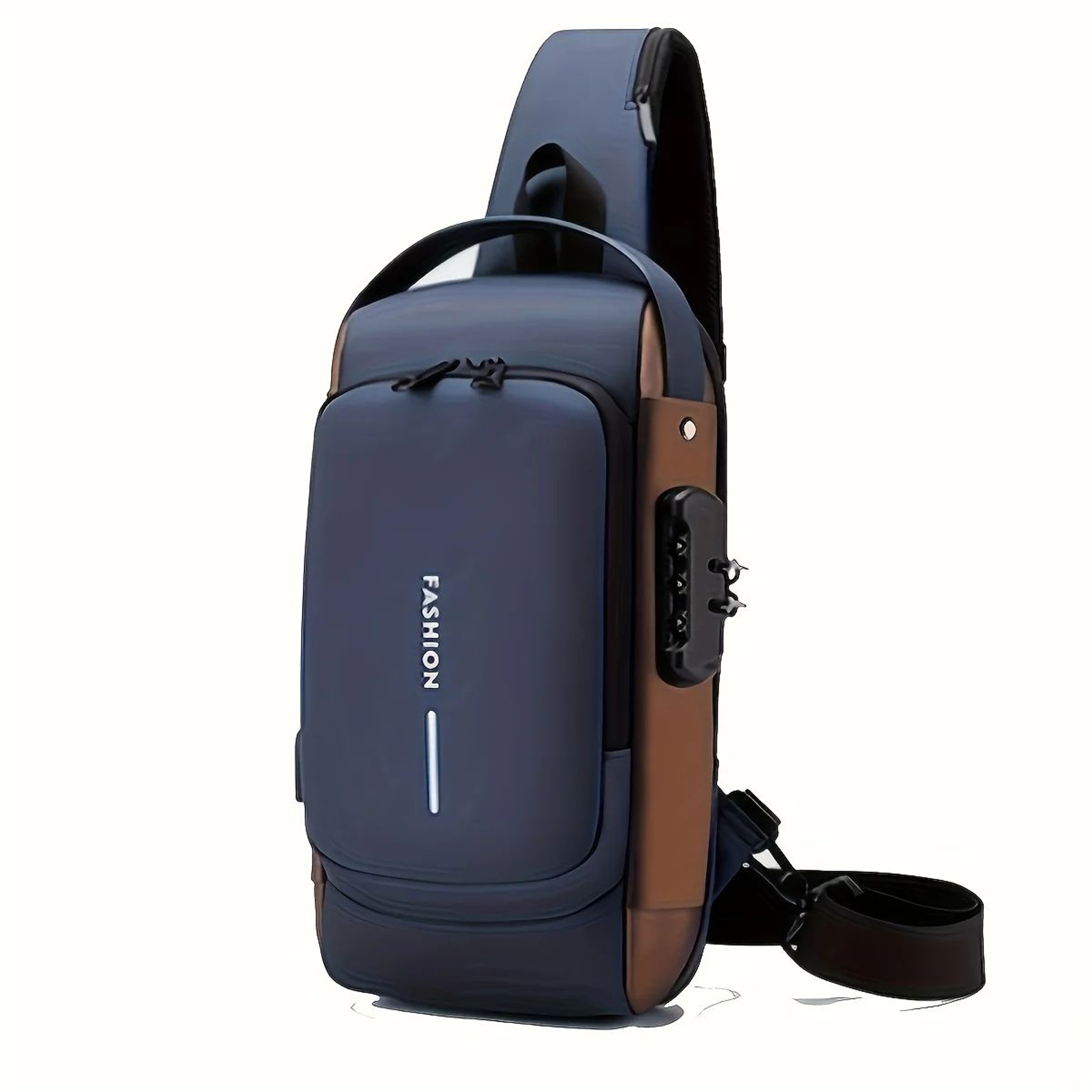 AntiTheft Oxford Chest Sling Bag For Men  Secure Crossbody Chest Pack For Commute  Motorcycle 7