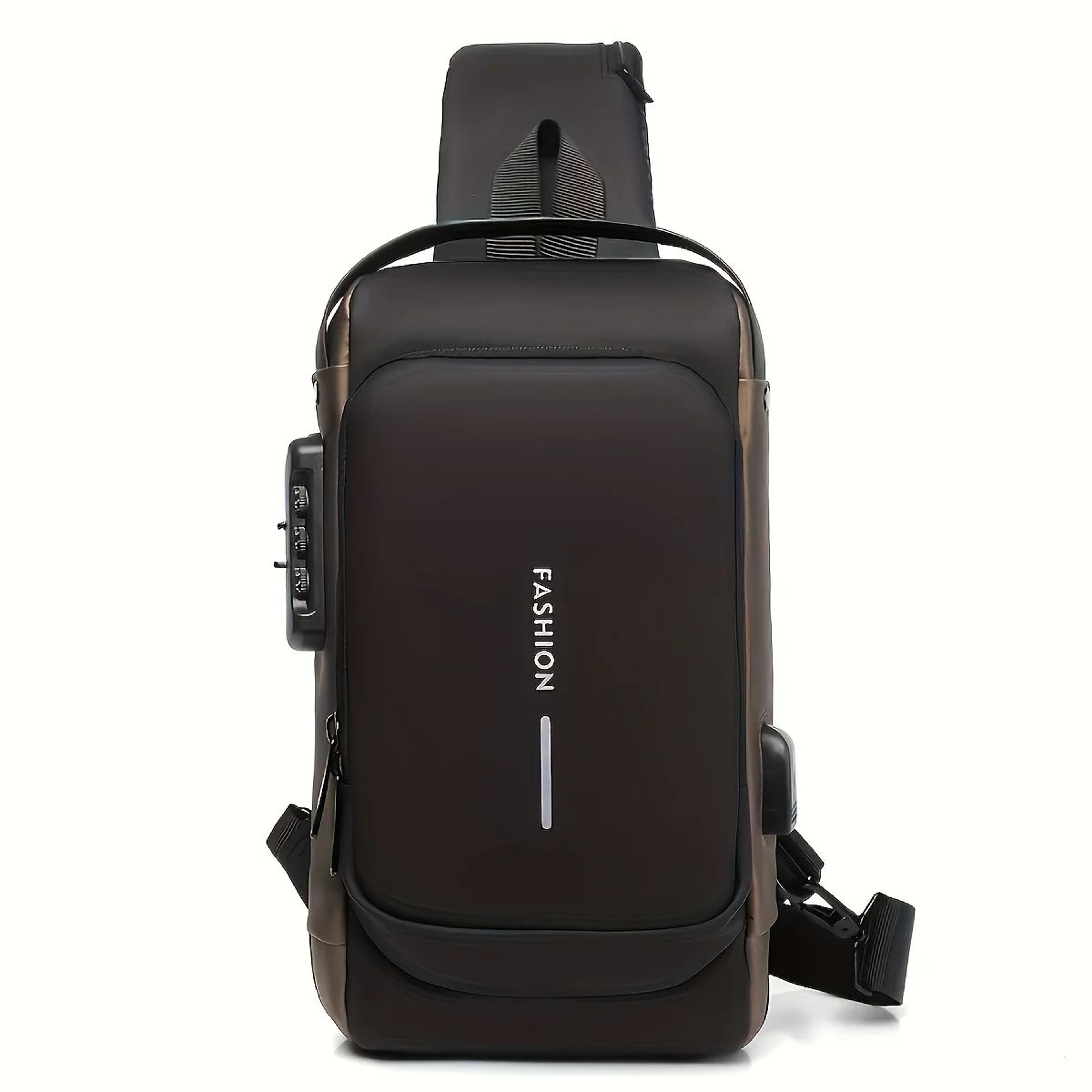 AntiTheft Oxford Chest Sling Bag For Men  Secure Crossbody Chest Pack For Commute  Motorcycle 9