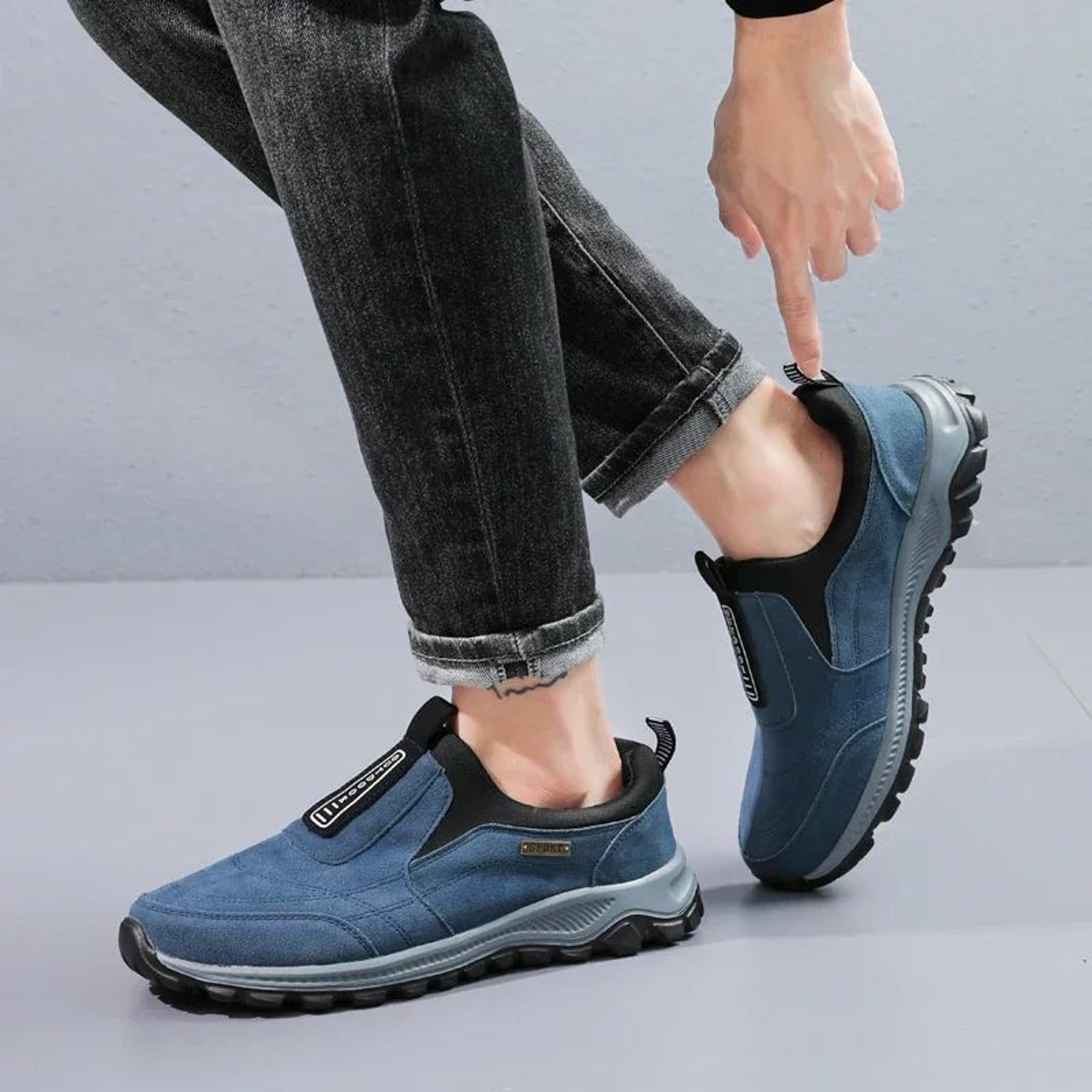 Indestructible Lightweight Mens Running Sneakers  Breathable AntiSlip Outdoor Shoes 5