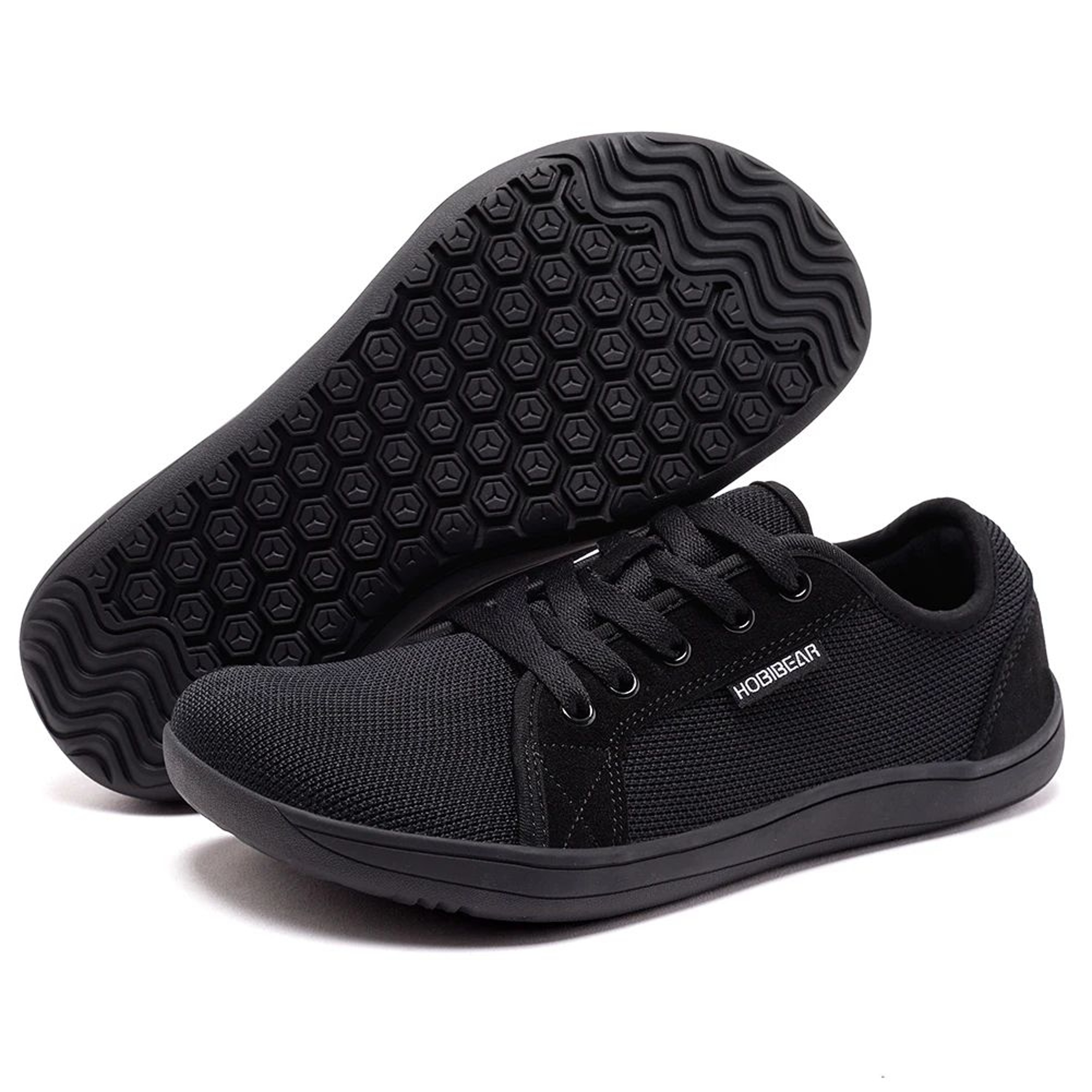 HOBIBEAR Wide Toe Box Barefoot Shoes  Zero Drop Trail  Minimalist Walking Sneakers Unisex 3
