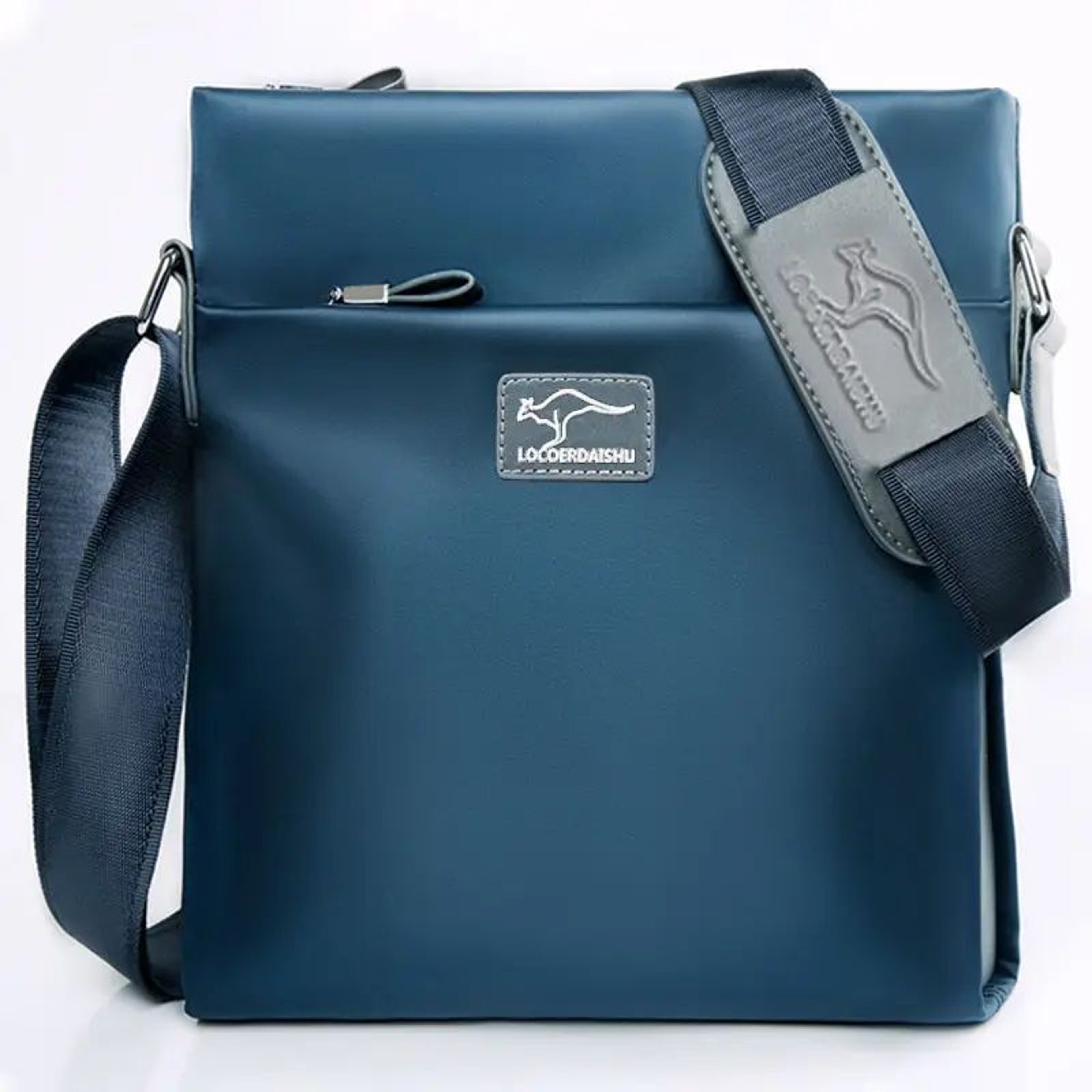 Mens Waterproof Oxford Sling Crossbody Bag With AntiTheft Lock HighCapacity Travel  Work Strap Bag 0