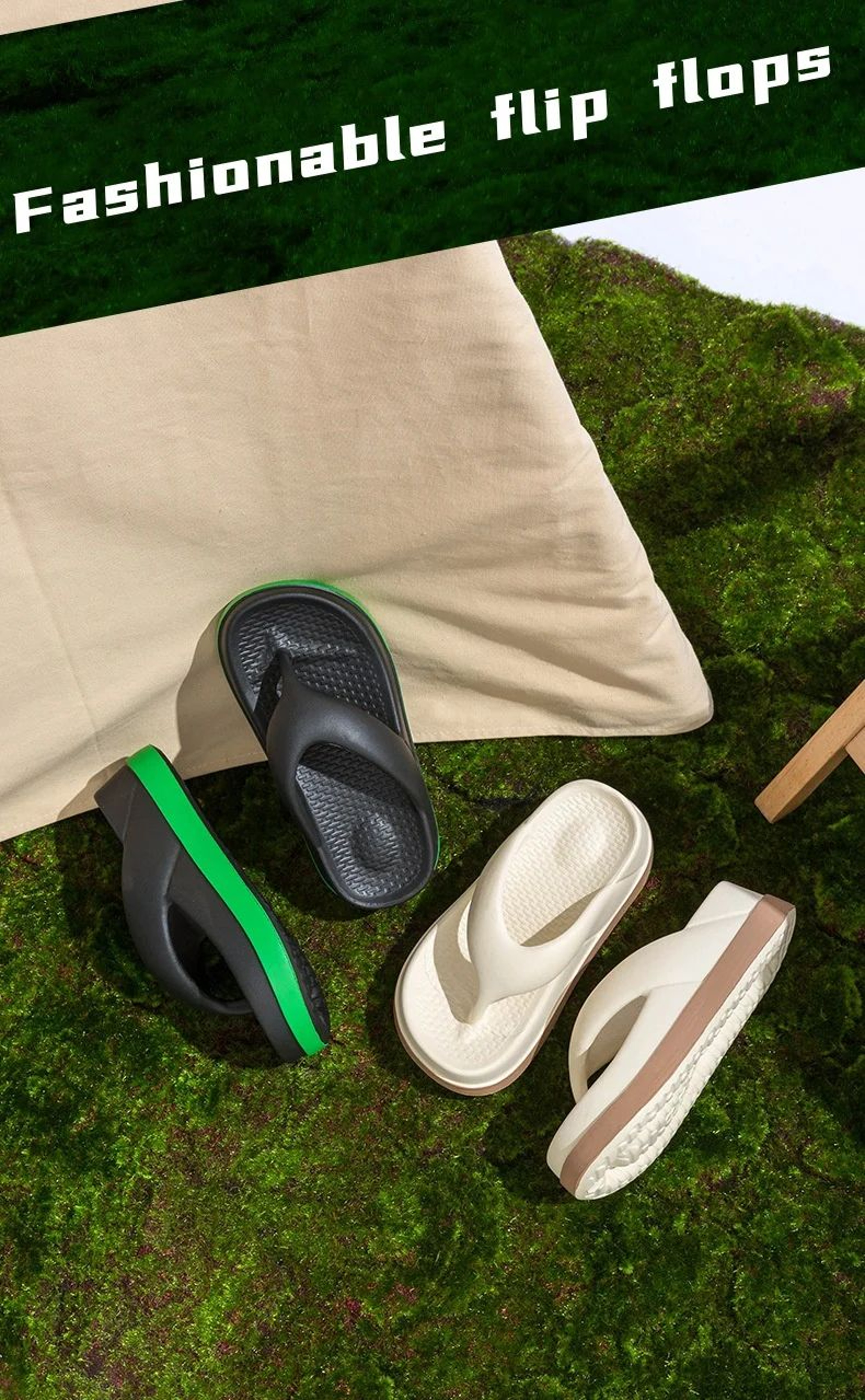 Everyday Comfort Platform Sandals  Trendy Womens Summer FlipFlops 4