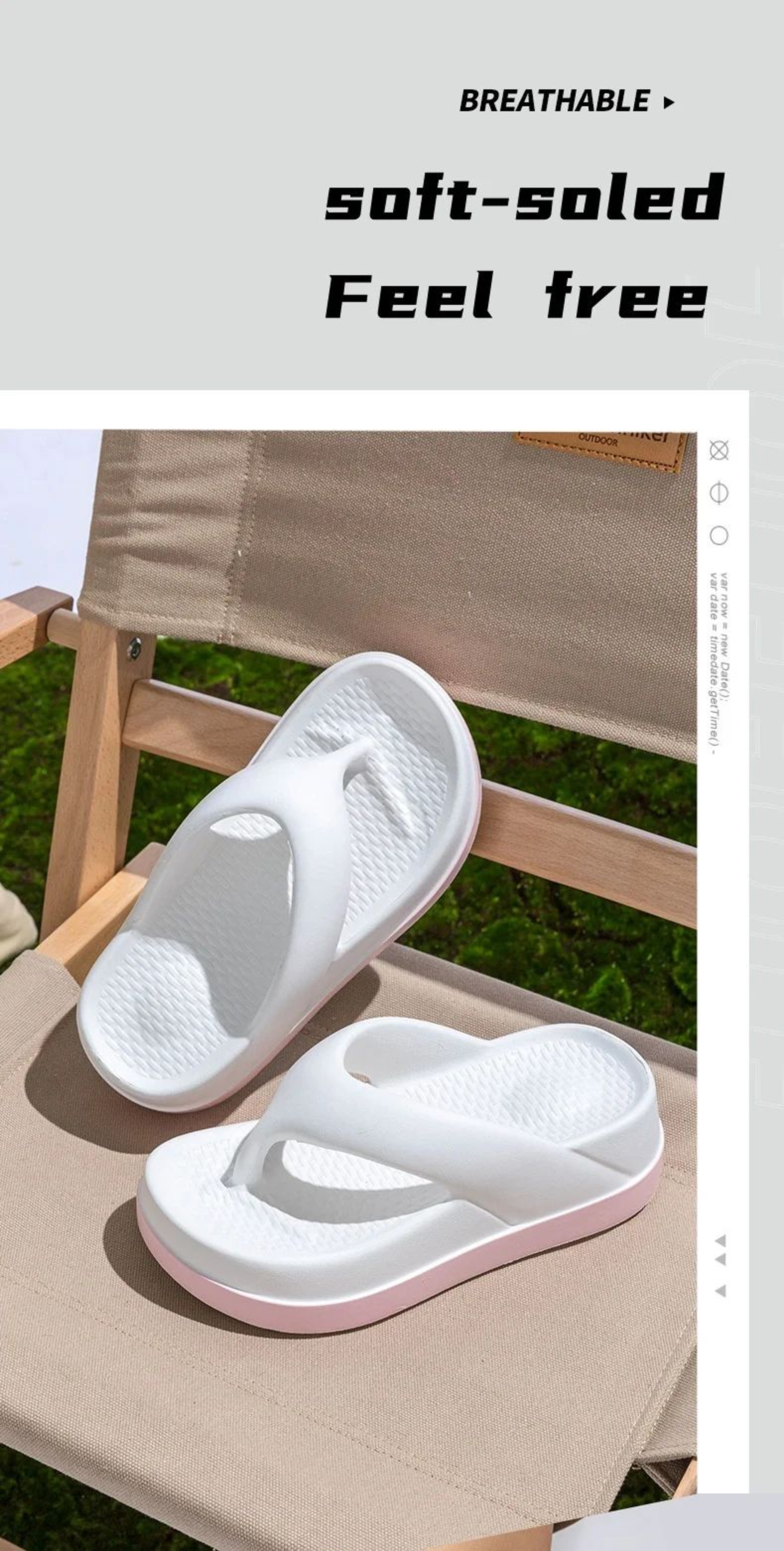 Everyday Comfort Platform Sandals  Trendy Womens Summer FlipFlops 5
