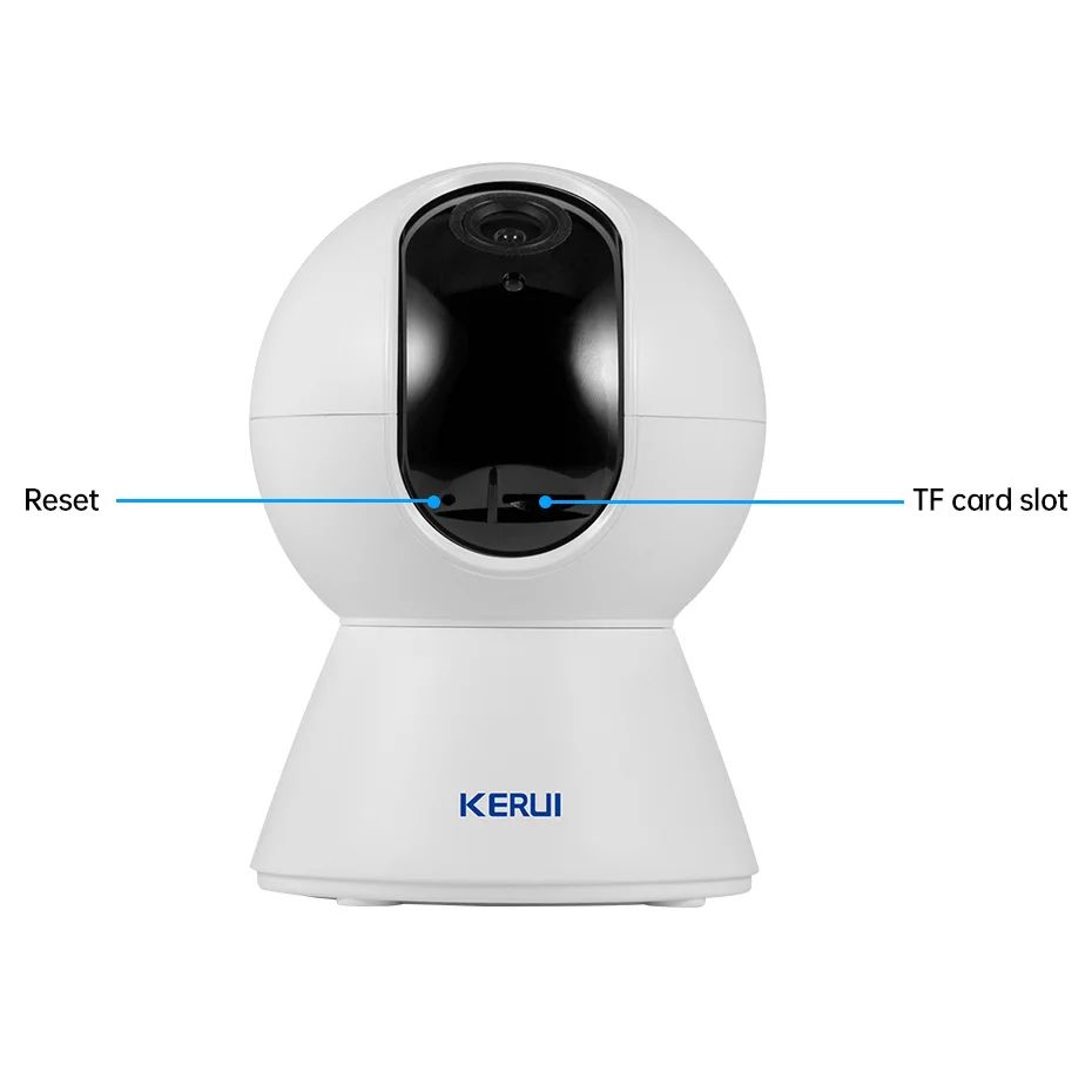 KERUI 4K Smart WiFi Indoor Security Camera With Auto Tracking  Mini IP Surveillance 5