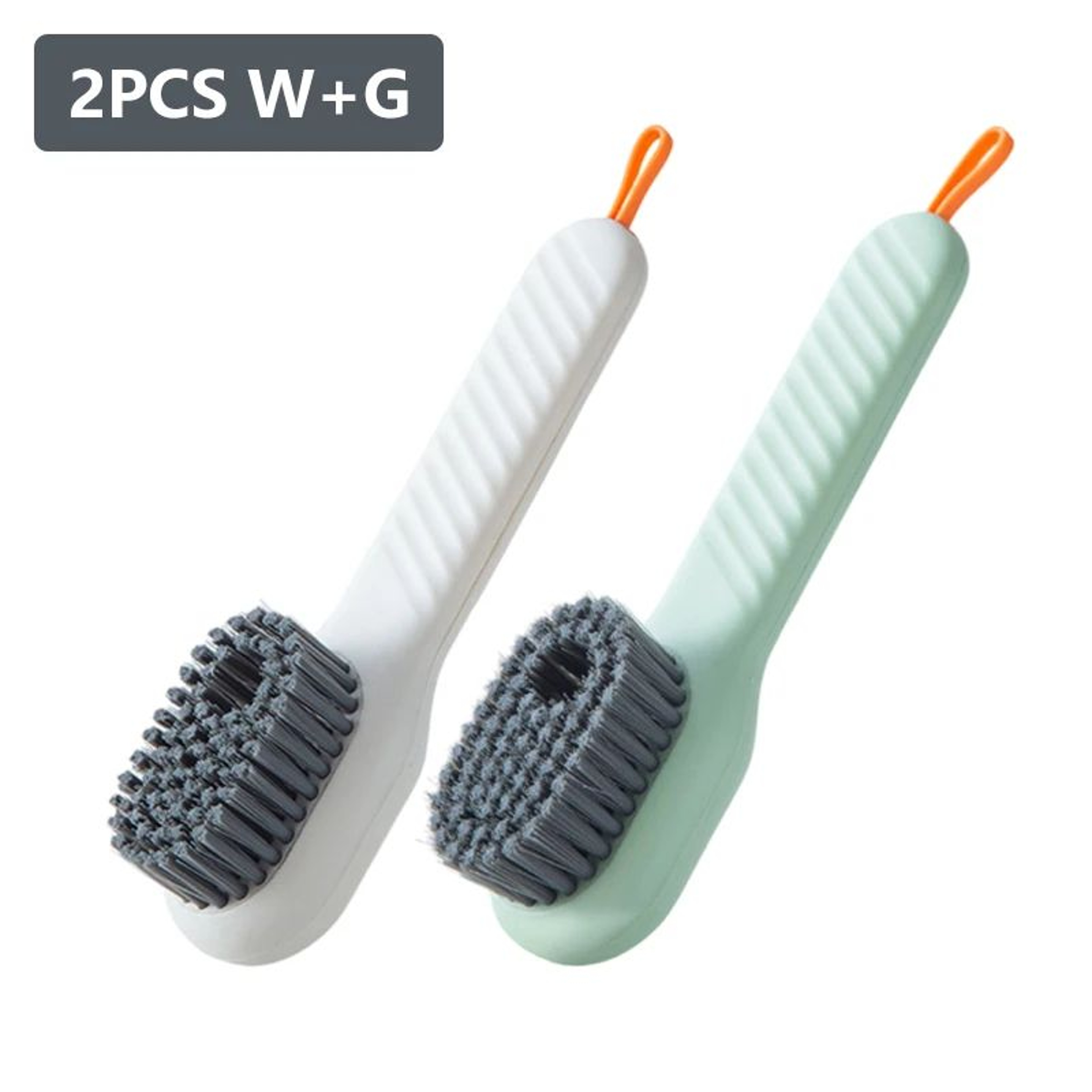 Premium SoftBristled Shoe  Clothes Cleaning Brush With BuiltIn Liquid Dispensing 10