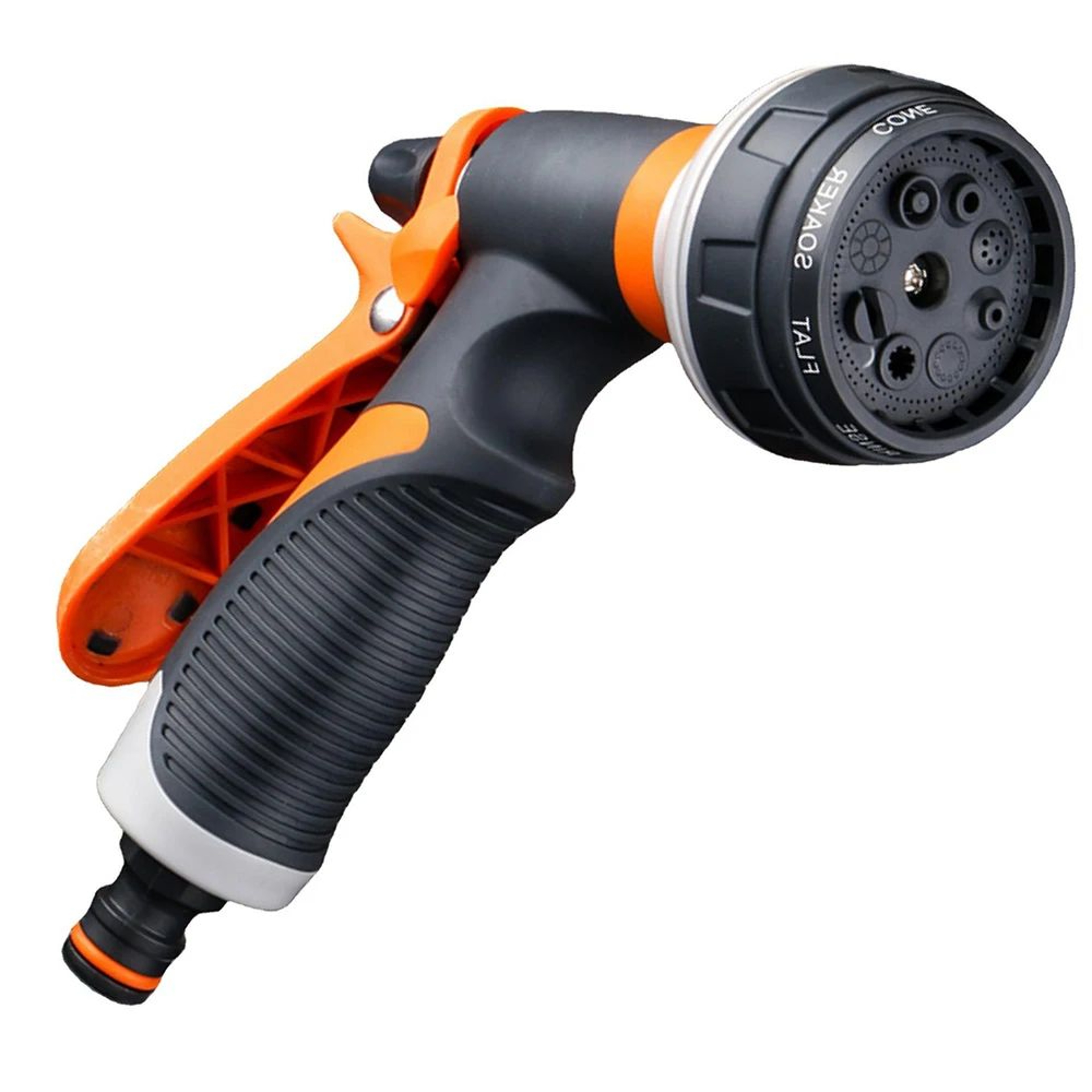 8Mode HighPressure Garden Hose Nozzle  Adjustable Watering Gun For Lawn  Plants 1