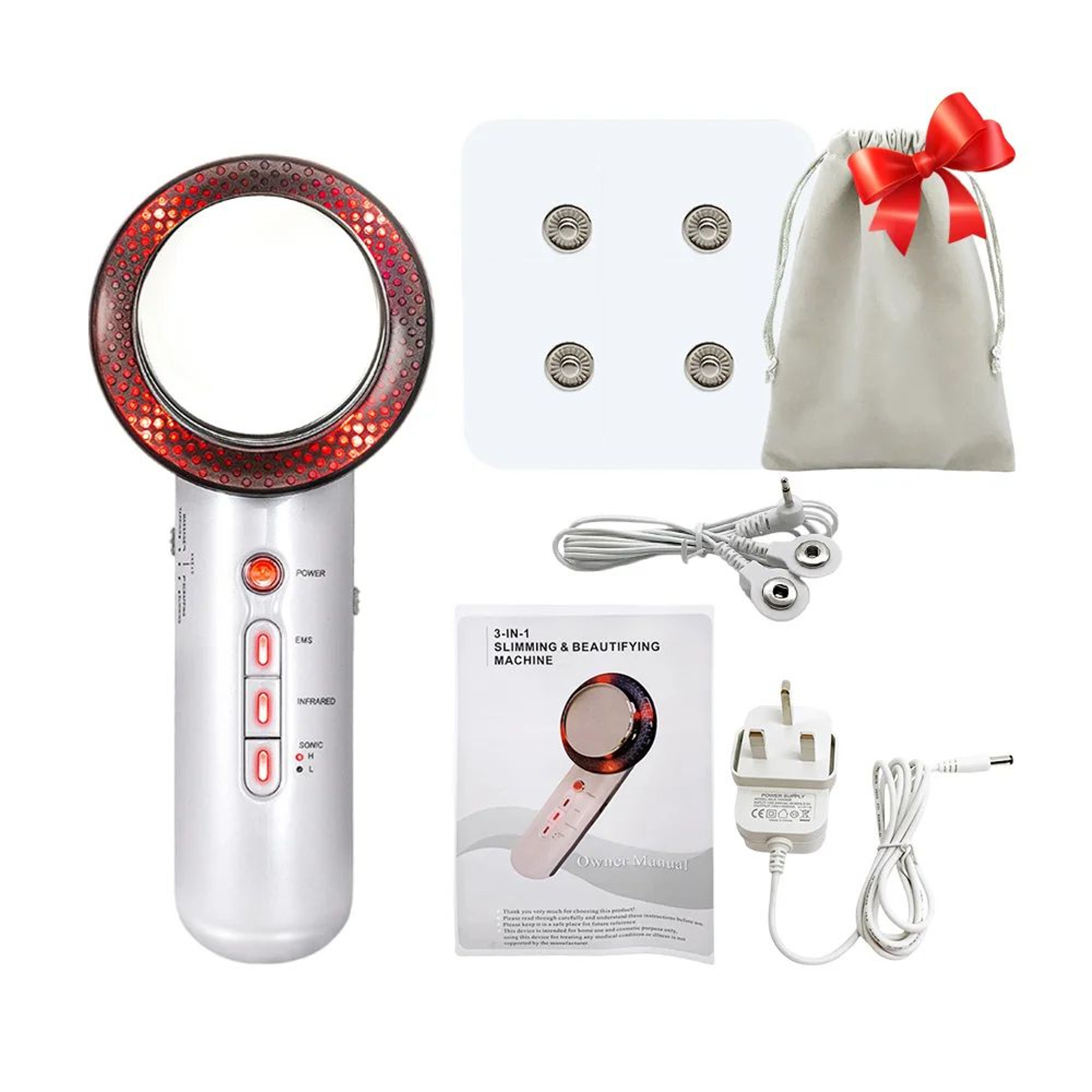 Advanced 3in1 Ultrasonic Cavitation Machine Body Sculptor  Cellulite Removal Device EMS  Infrared S 10