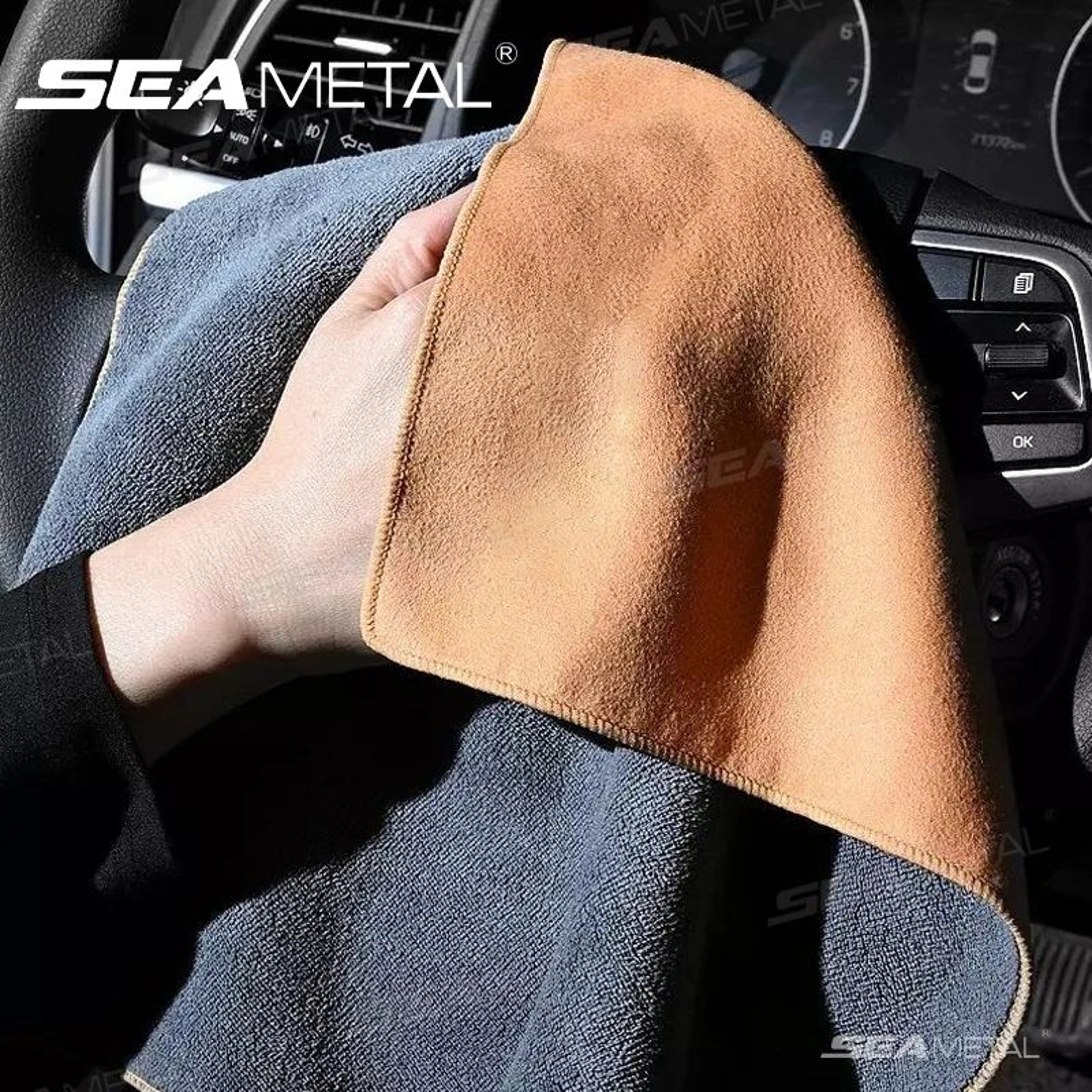 Premium DoubleSided Microfiber Car Wash Towel  UltraSoft Car Drying Towel With High Water Absorptio 0