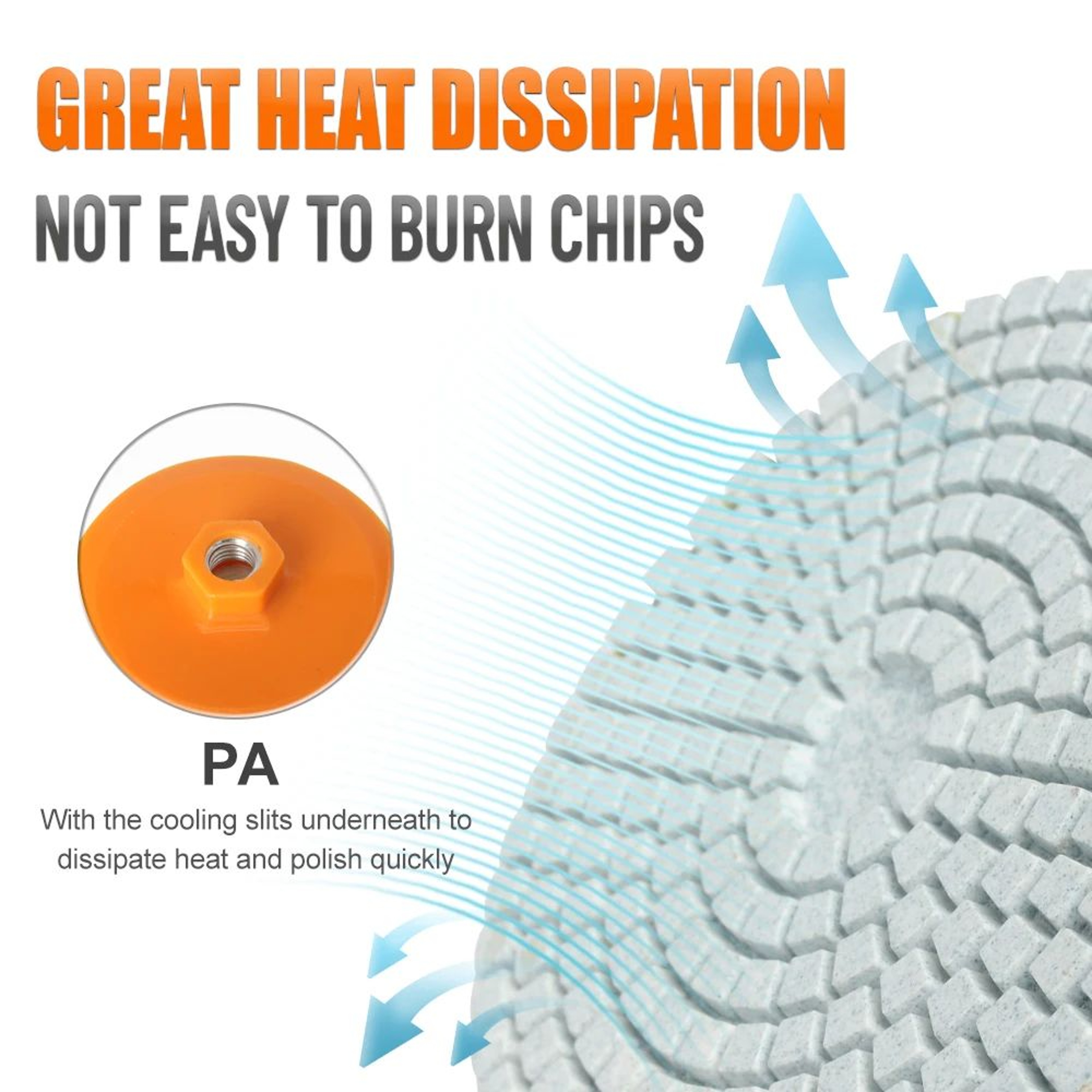Premium 125 Mm Angle Grinder Polishing Disc For Ceramic Tile Marble  Granite Edge Finishing 1
