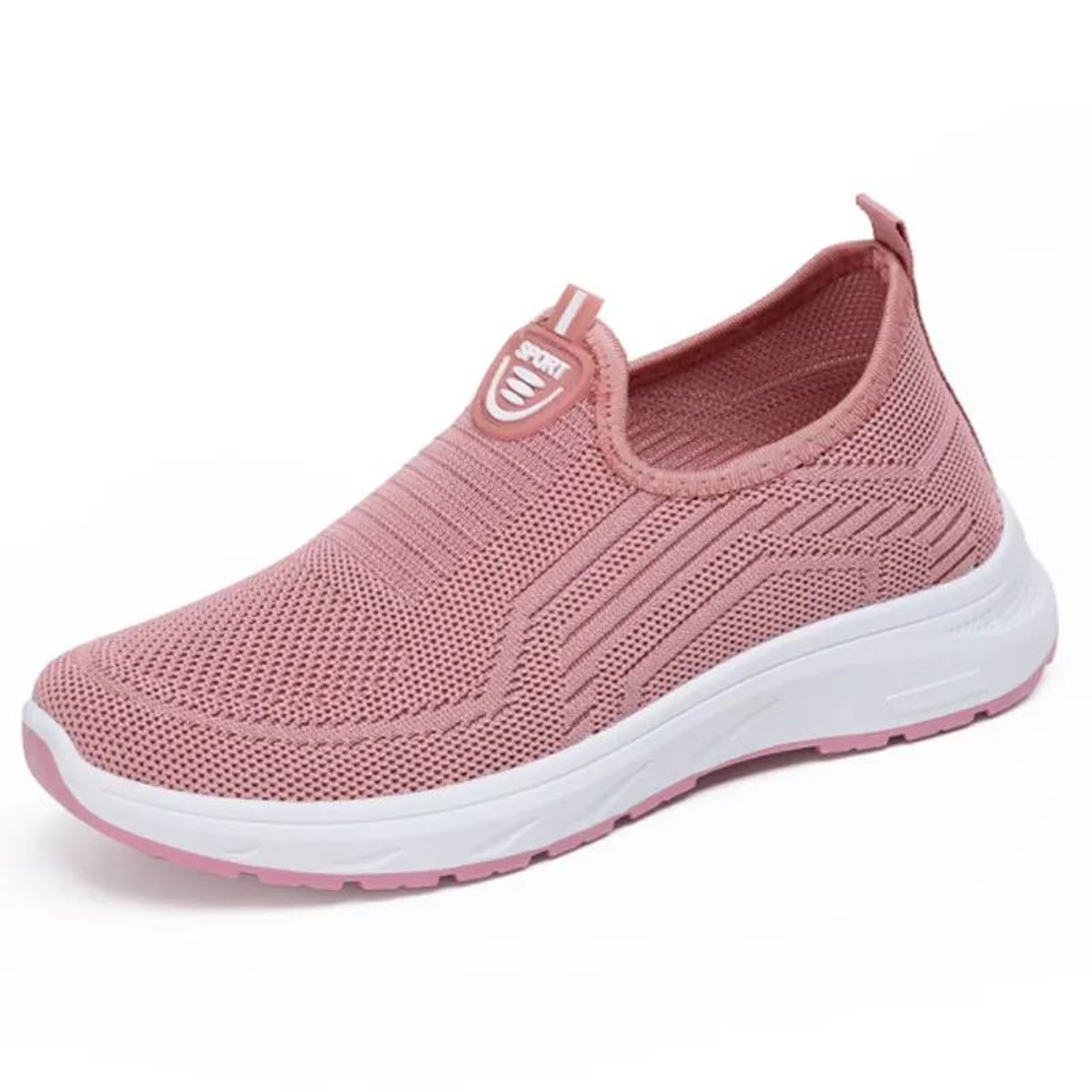 Womens Lightweight Breathable SlipOn Sneakers  Barefoot Style Tennis Flats For AllDay Comfort 4