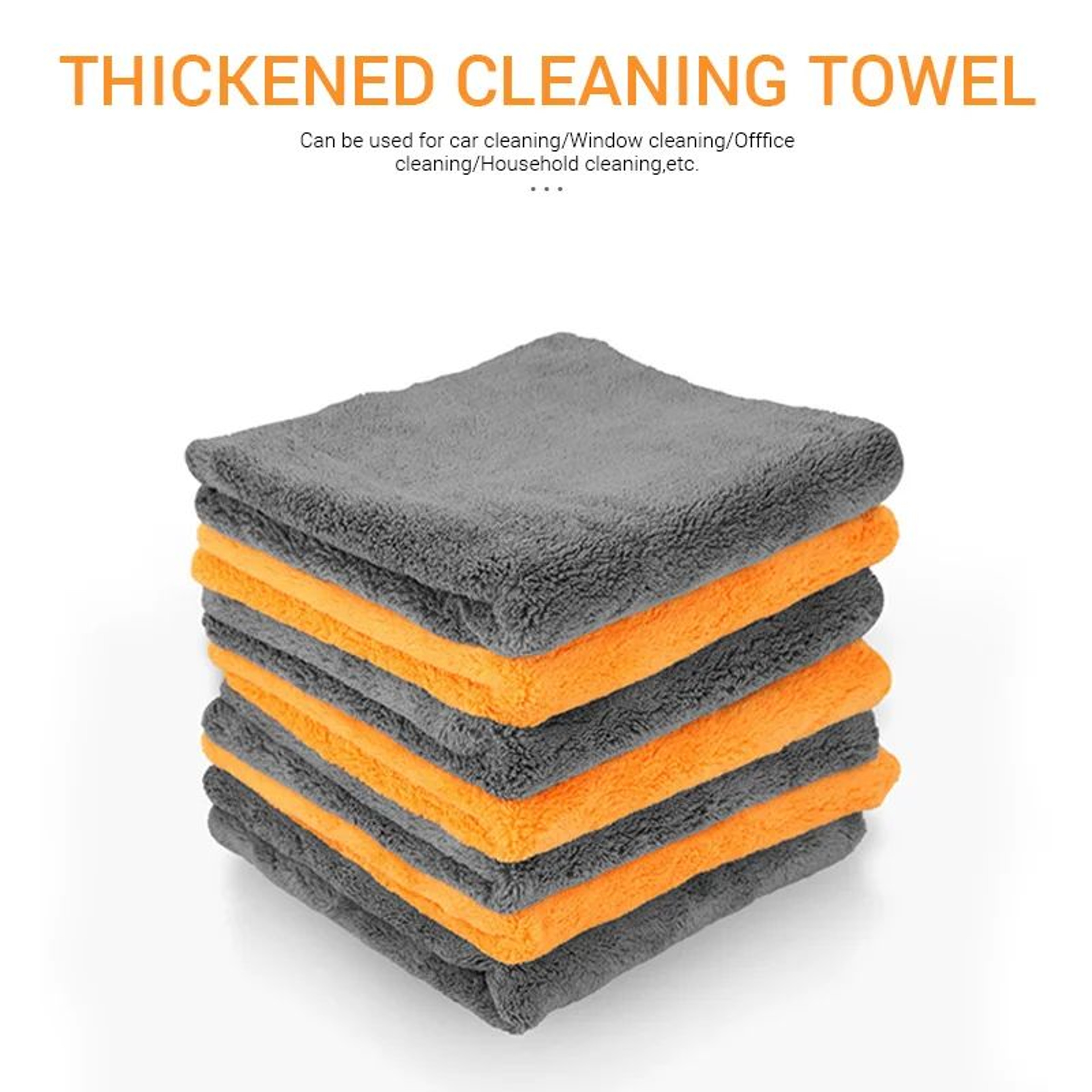 Premium Microfiber Car Drying  Cleaning Towel  UltraAbsorbent 600GSM Car Wash Cloth 1