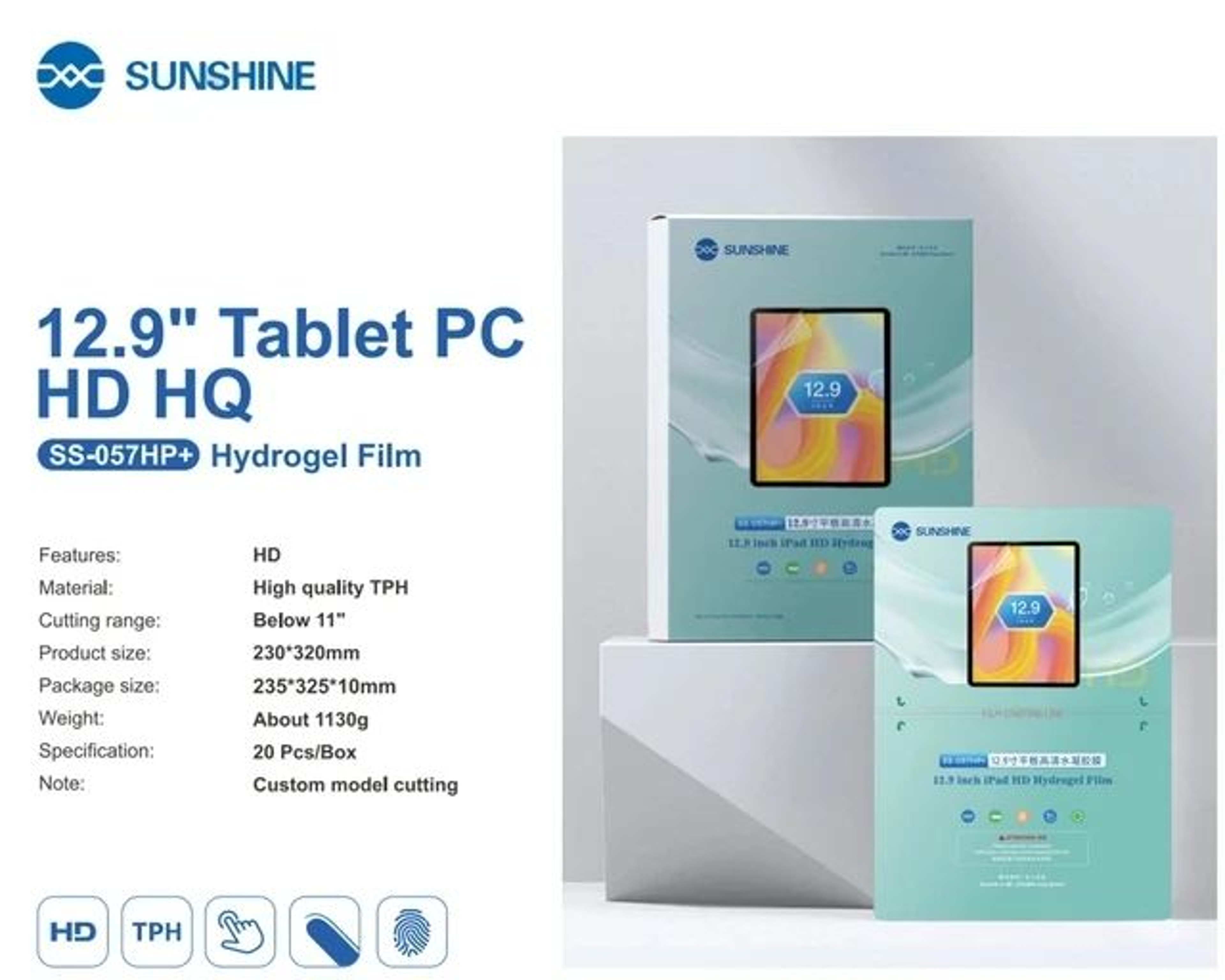 SUNSHINE Flexible Hydrogel Screen Protector  Premium Hydrogel Screen Protector With Privacy  AntiBl 16
