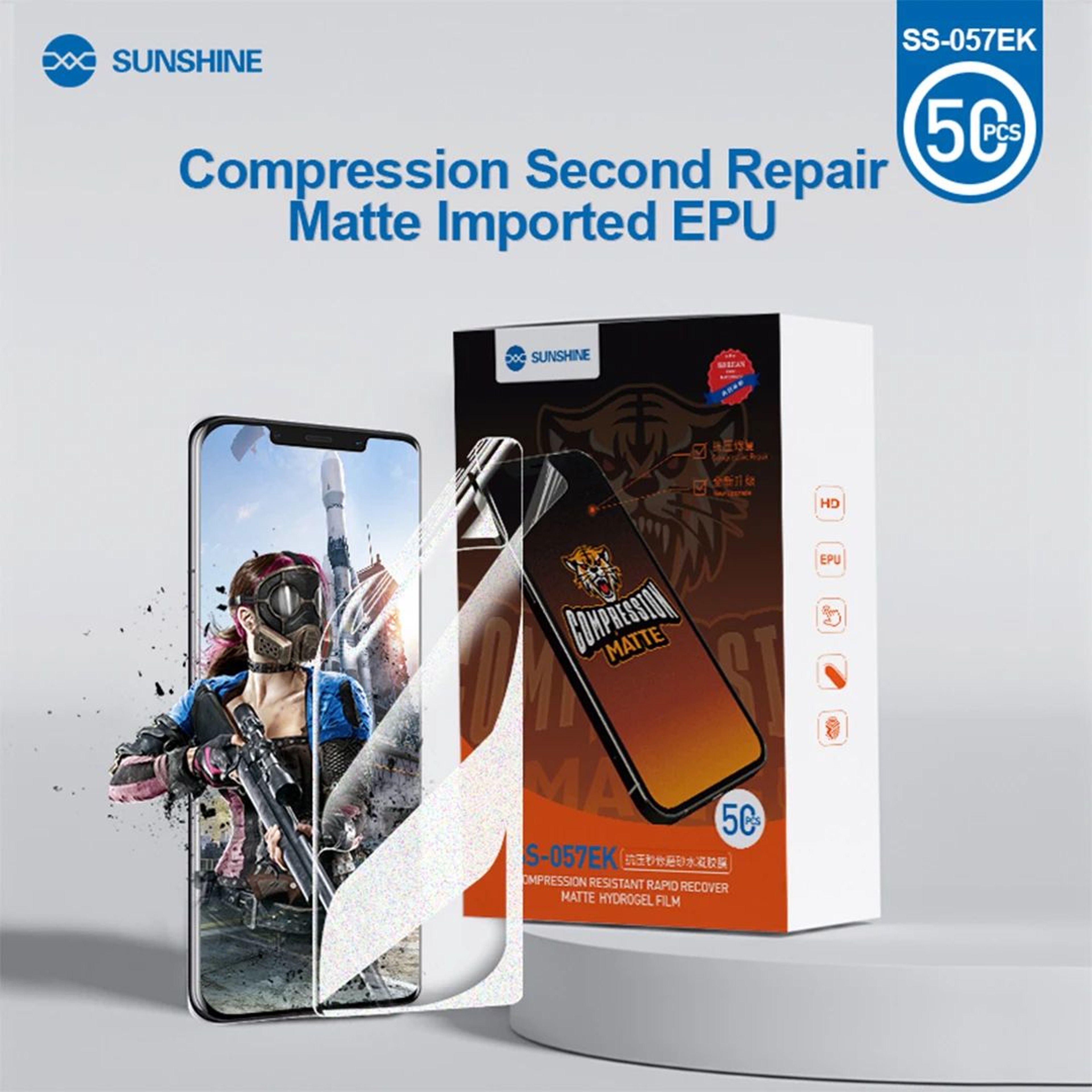 SUNSHINE Flexible Hydrogel Screen Protector  Premium Hydrogel Screen Protector With Privacy  AntiBl 19
