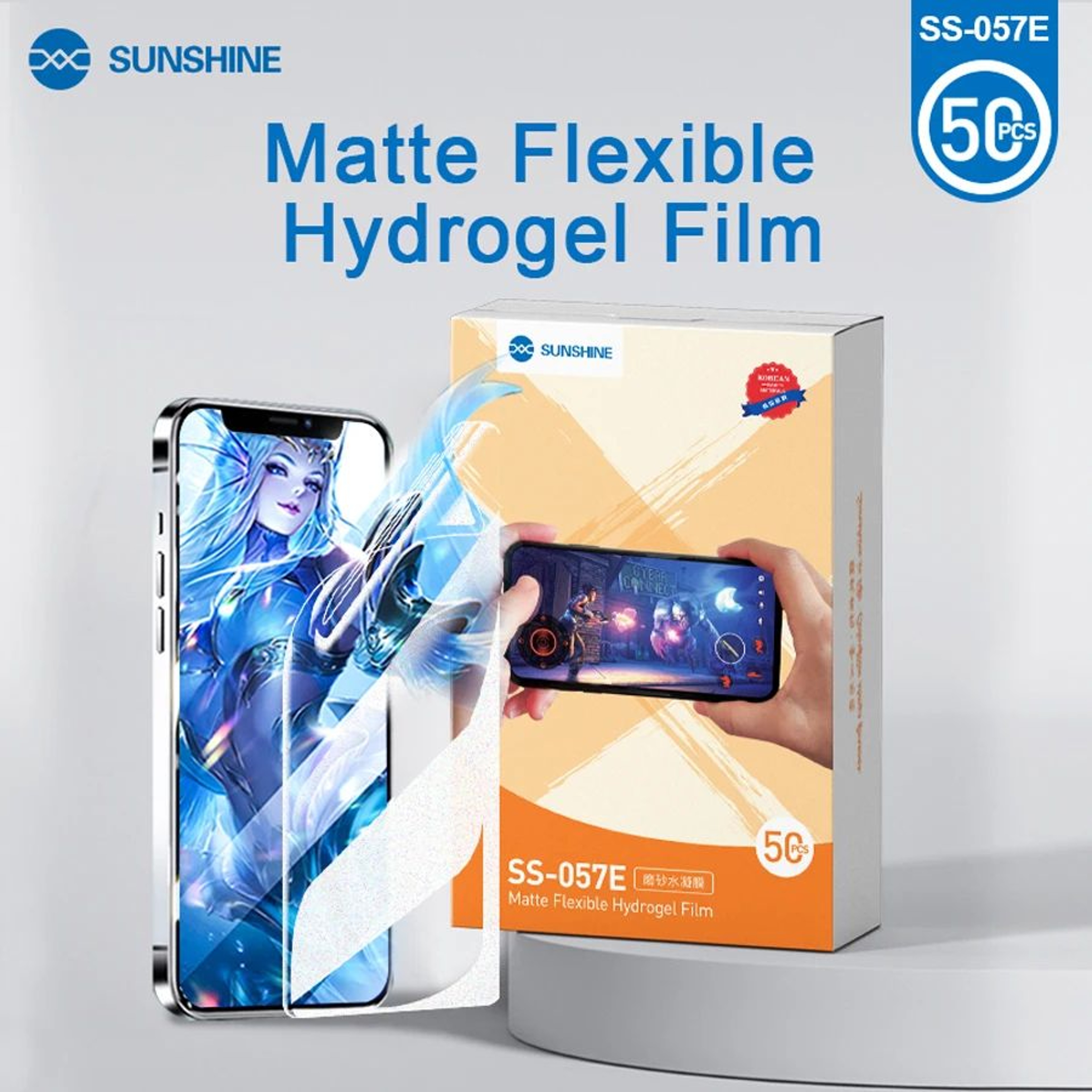 SUNSHINE Flexible Hydrogel Screen Protector  Premium Hydrogel Screen Protector With Privacy  AntiBl 10