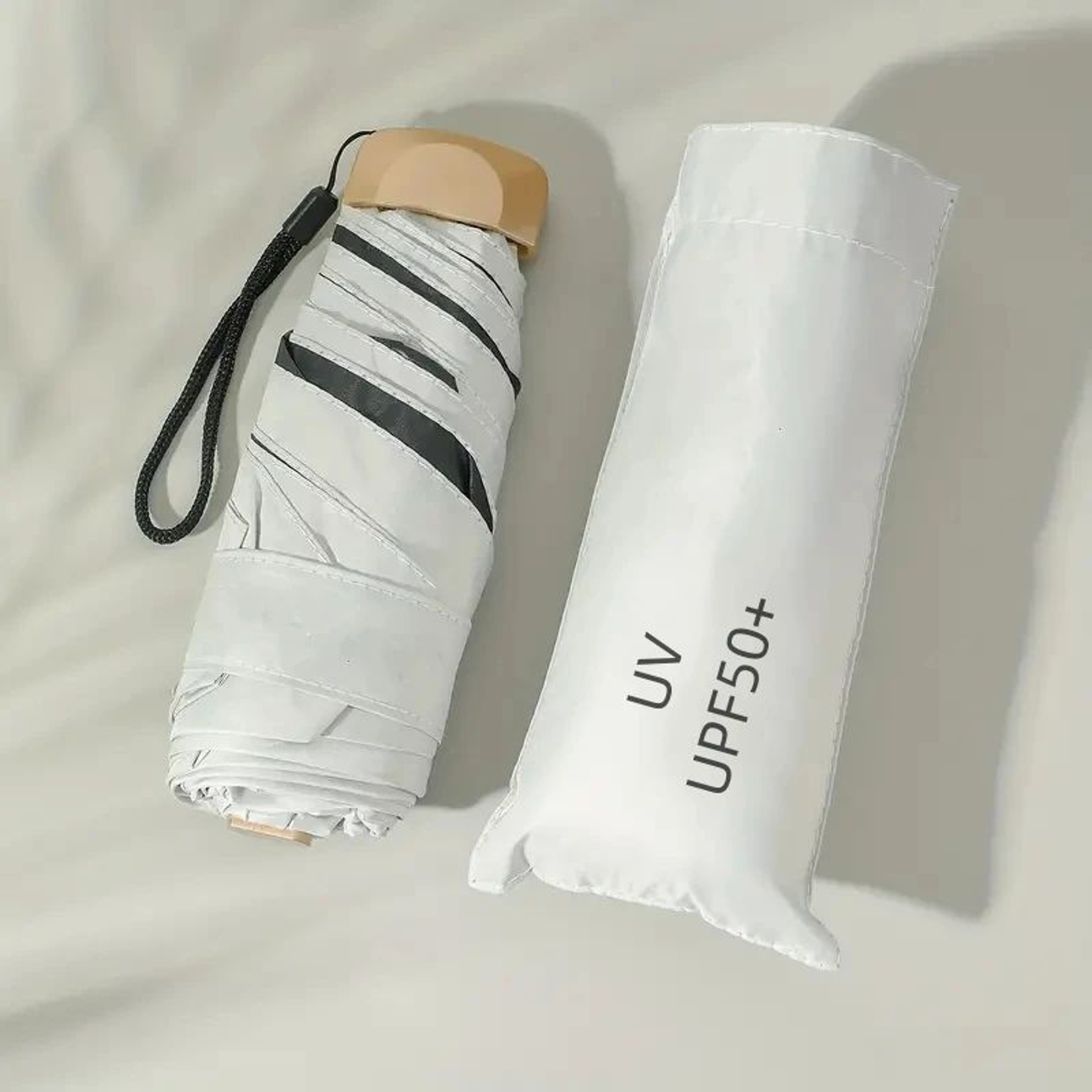 Compact Travel Shield Mini Umbrella  Portable Pocket Umbrella With UV Protection  Rain Defense 7