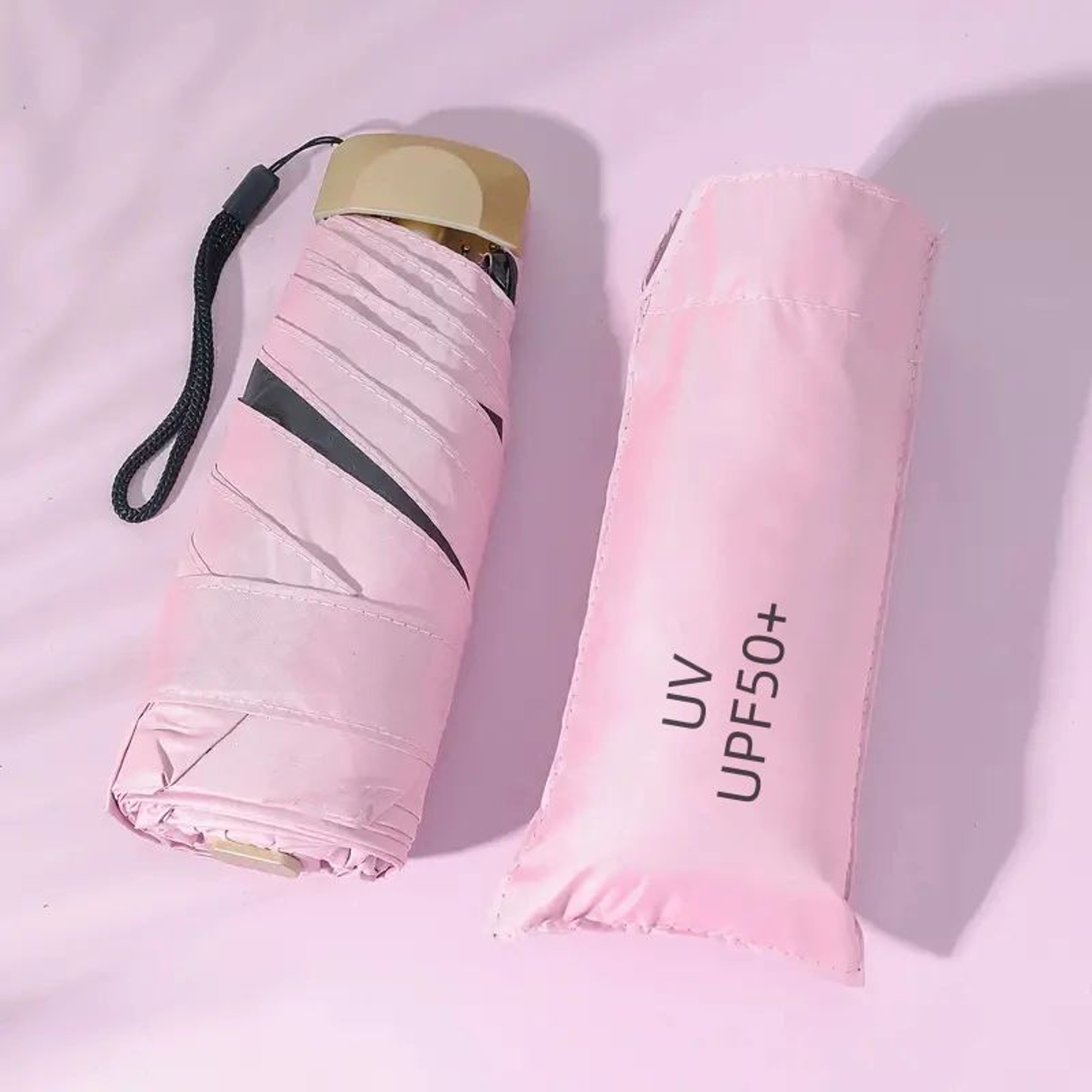 Compact Travel Shield Mini Umbrella  Portable Pocket Umbrella With UV Protection  Rain Defense 11