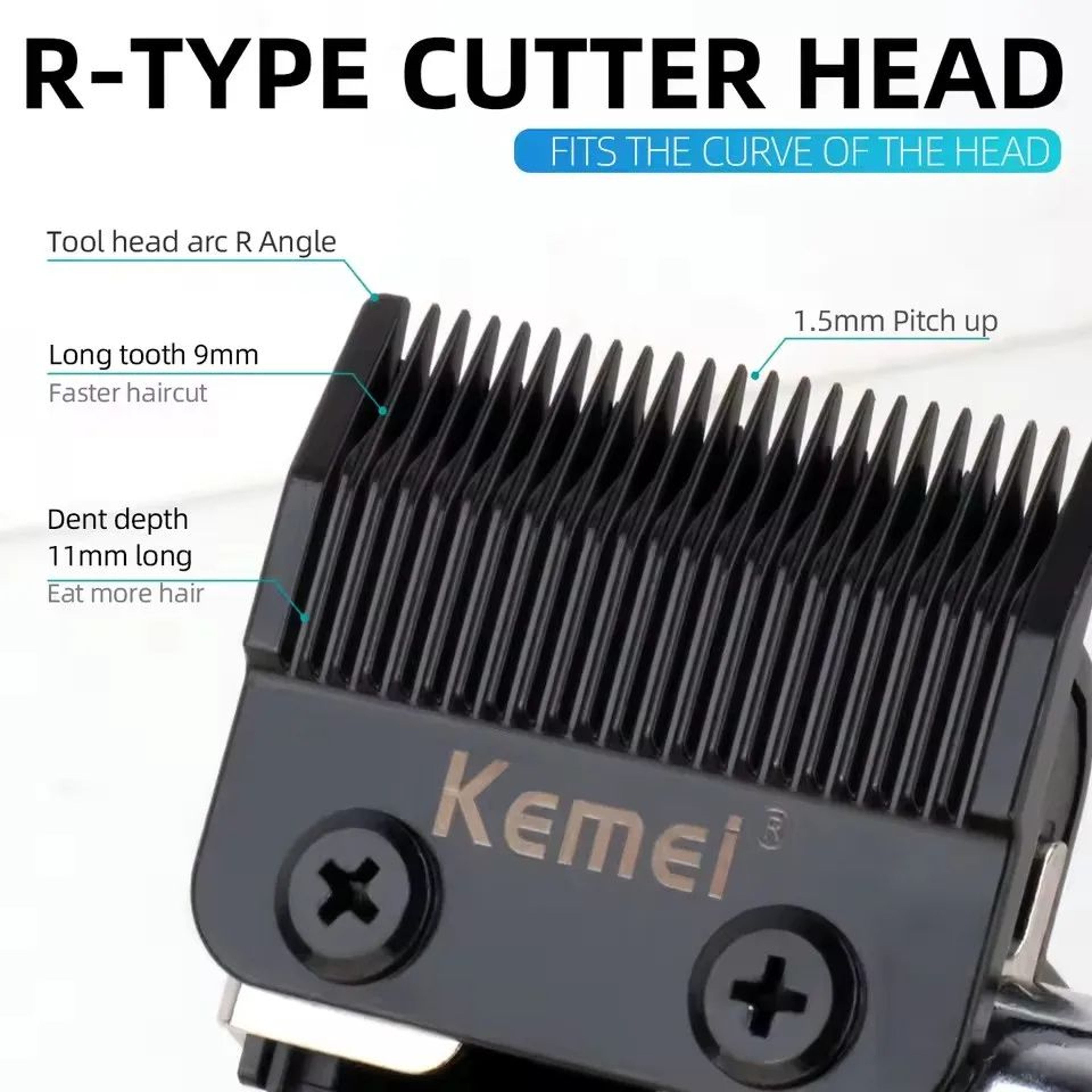 Kemei ProCordless Hair Clippers  Trimmer Grooming Kit  Complete Cordless Hair Trimmer Set For Men P 2