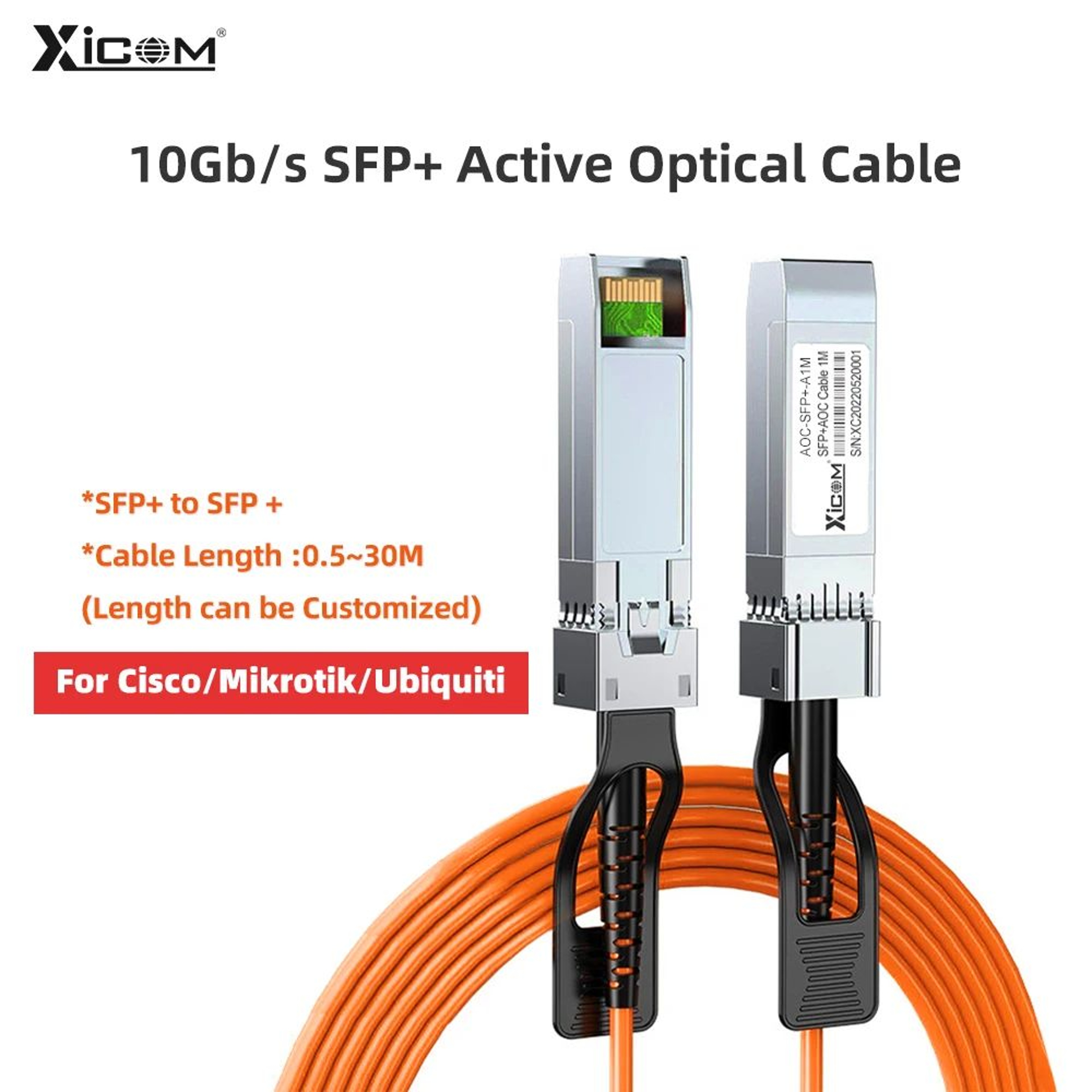 Premium 10G SFP AOC Cable  HighSpeed 10GbE Active Optical Cable 3M5M7M LSZH 0