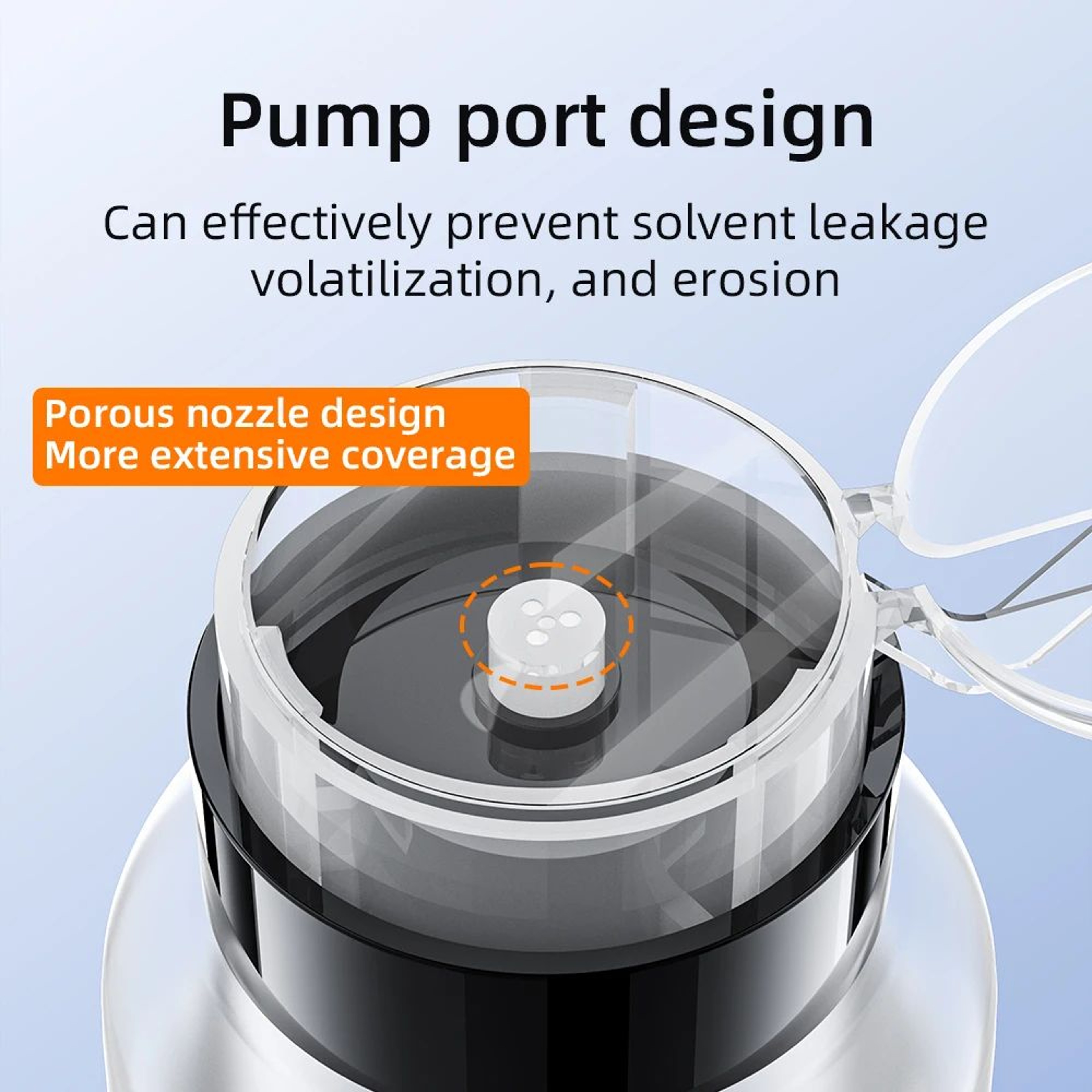 Premium Clear Refillable Press Pump Bottle  LeakProof 60150250 Ml Empty Alcohol Bottles Dispenser F 4