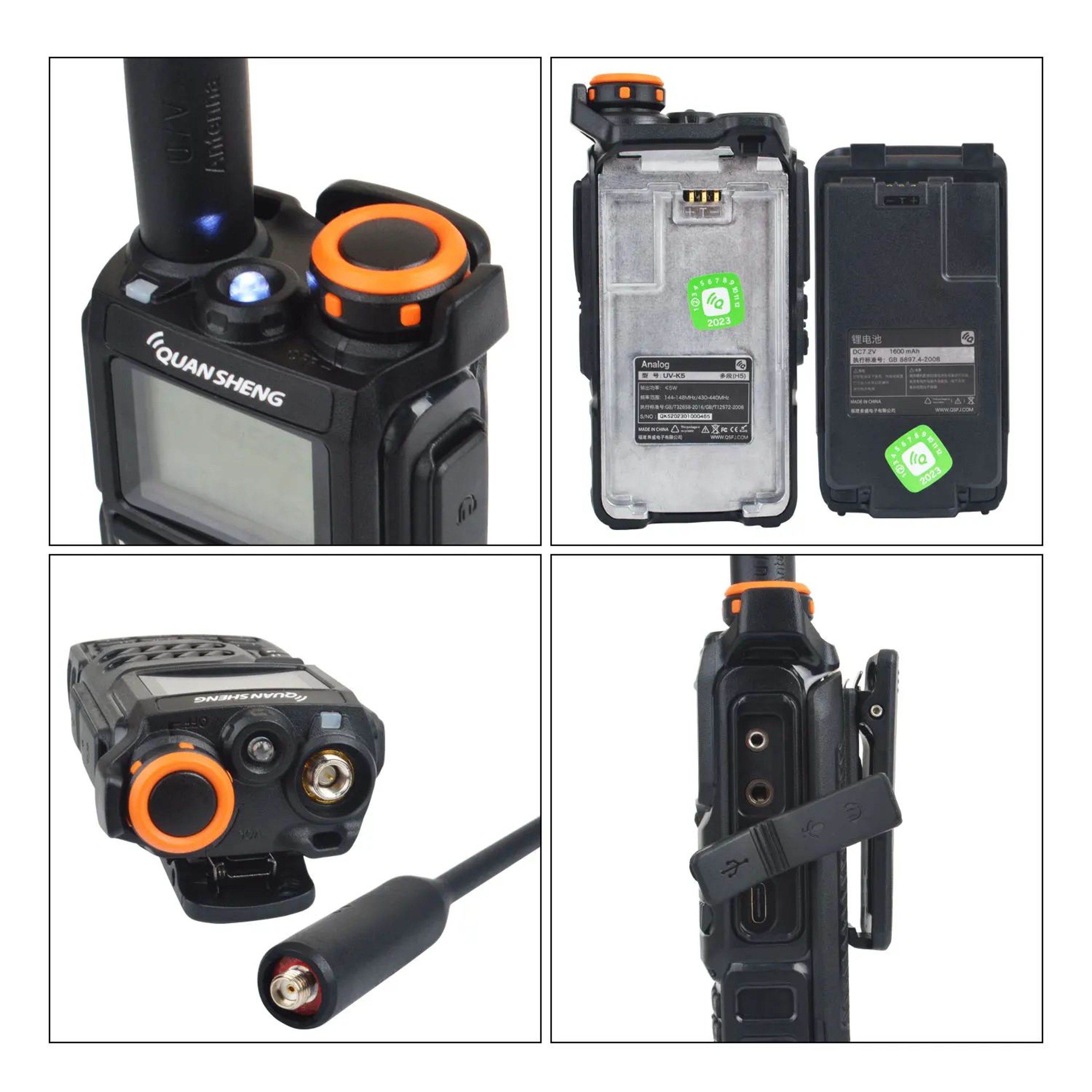 Quansheng DualBand FullBand Handheld TwoWay Radio  Wide Coverage Communication 3