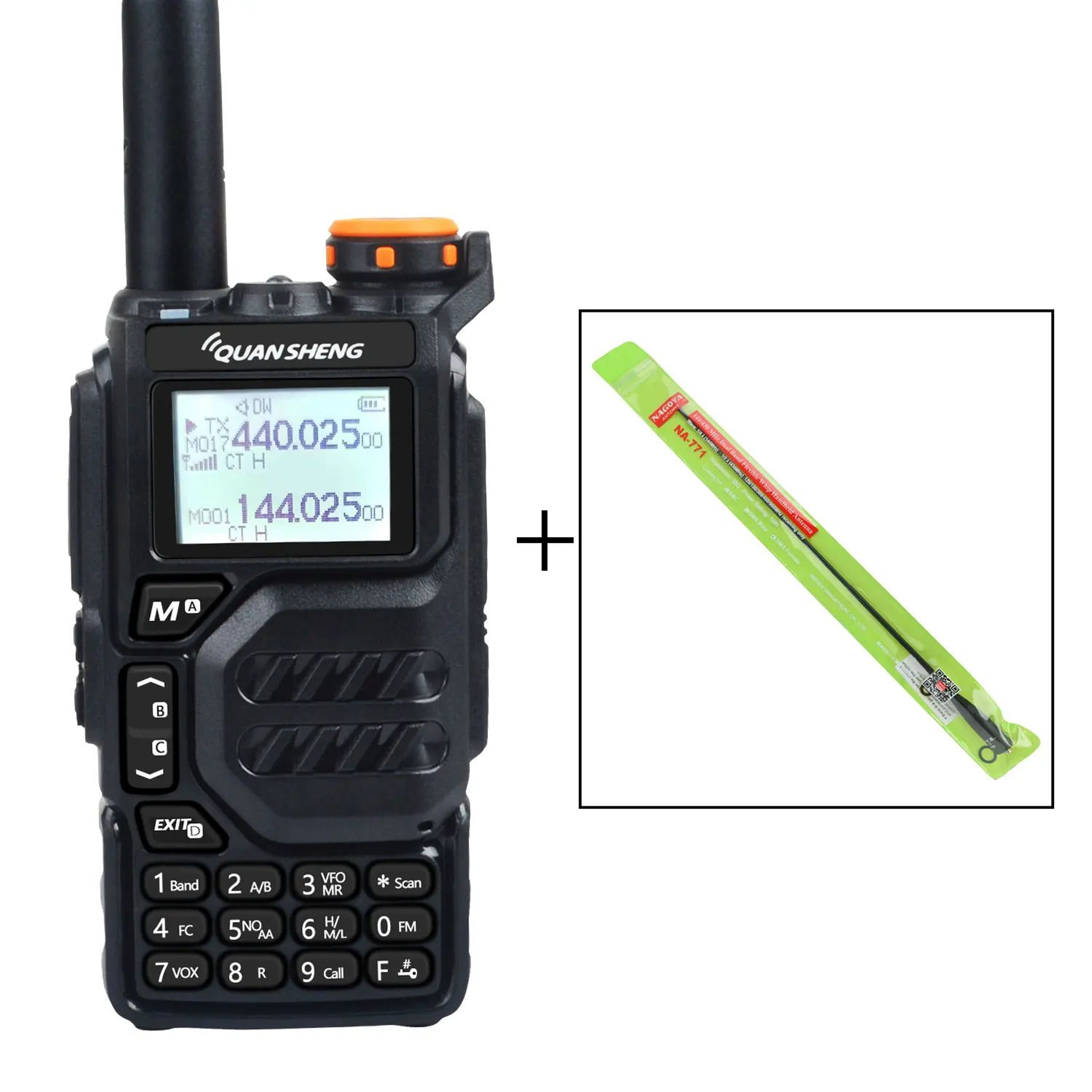 Quansheng DualBand FullBand Handheld TwoWay Radio  Wide Coverage Communication 9