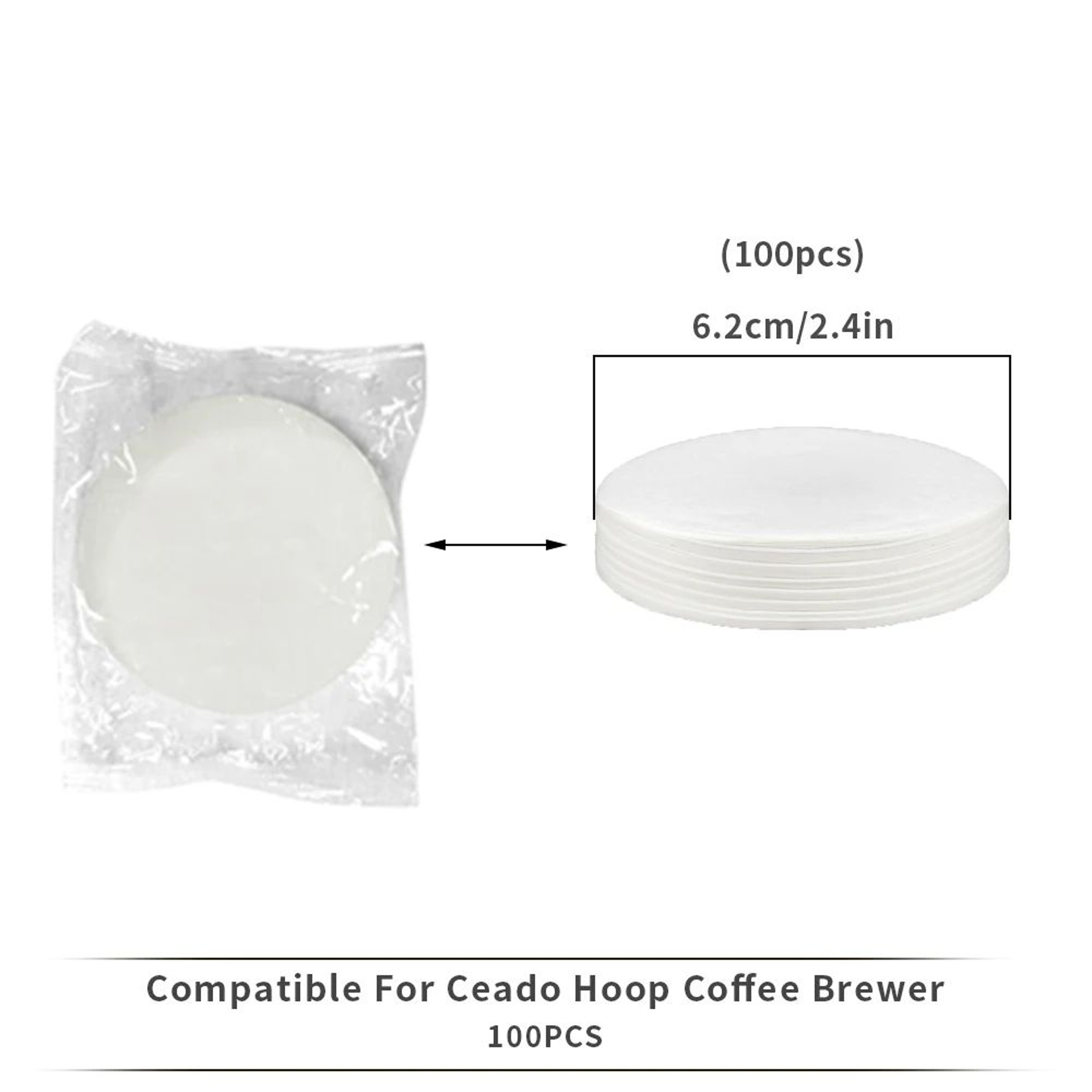 Premium Detachable Espresso Coffee Filter Cup  Hoop Coffee Brewer Compatible Accessory 8