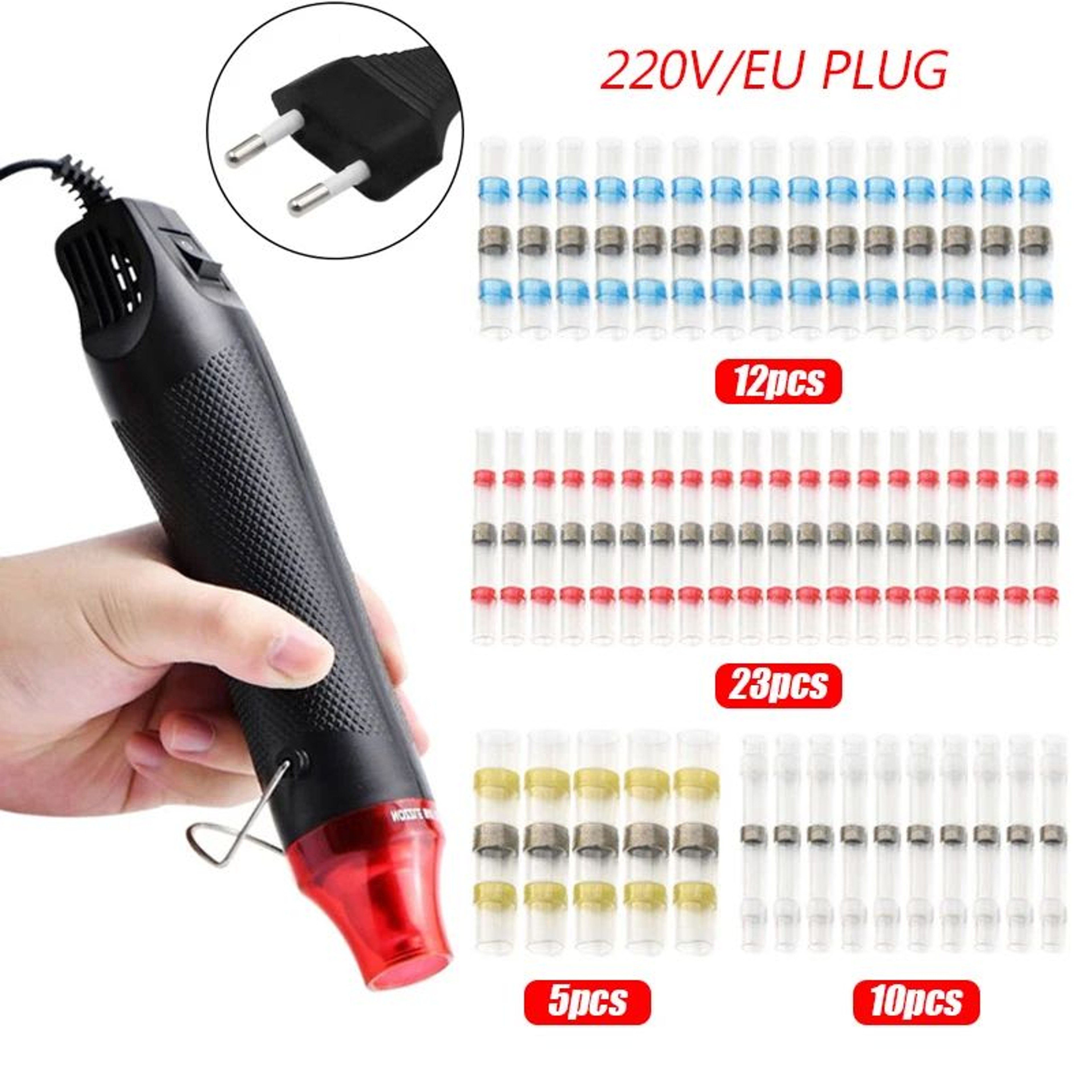 Premium Heat Shrink Butt Connector Kit 1200PCS Waterproof Heat Shrink Butt Connectors  Waterproof S 6