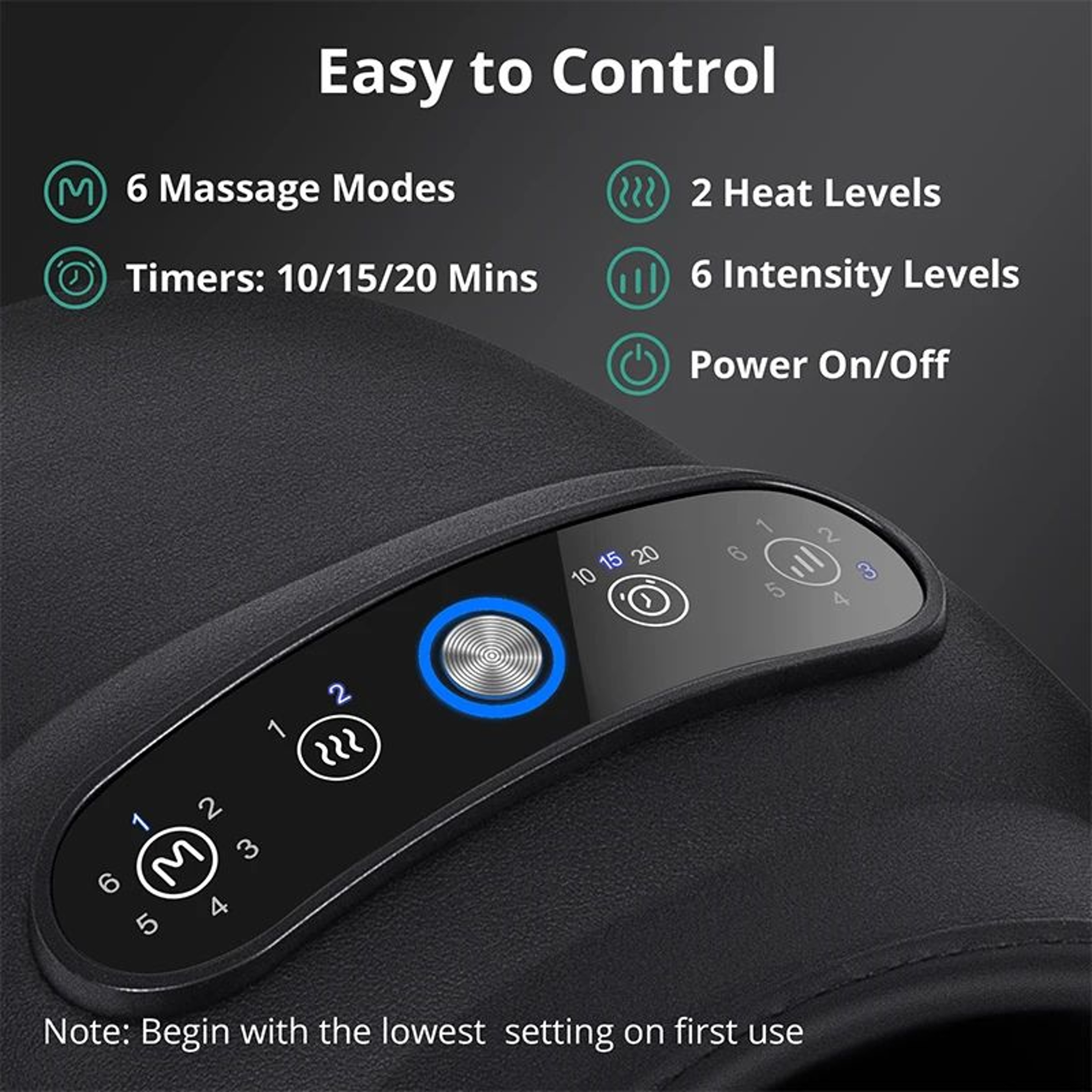 Premium Air Compression Heated Hand Massager For Arthritis  Muscle Relief 1