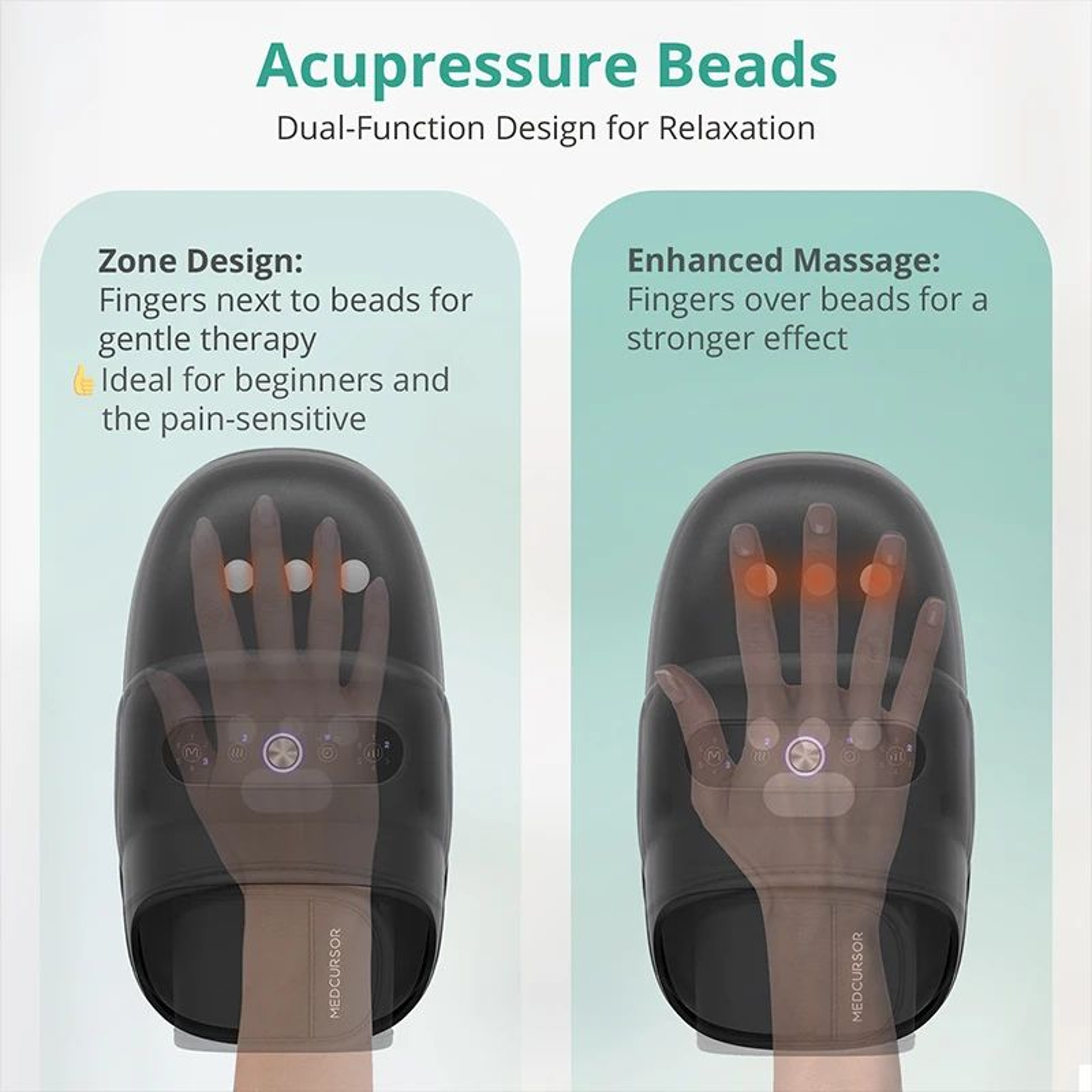 Premium Air Compression Heated Hand Massager For Arthritis  Muscle Relief 3