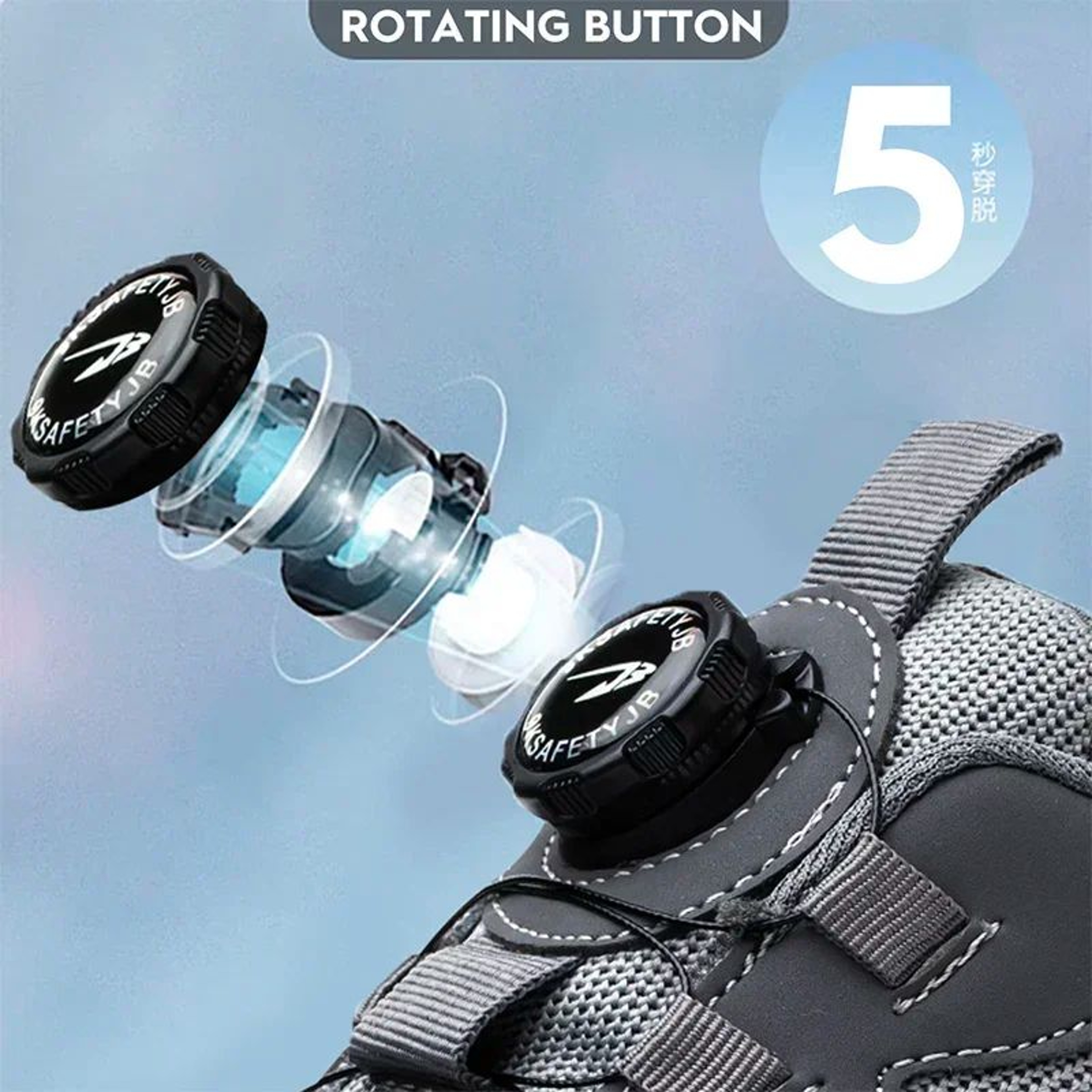 Mens HeavyDuty Safety Work Shoes  Safety Work Shoes With AntiSmash Steel Toe  AntiPuncture Work Boo 2