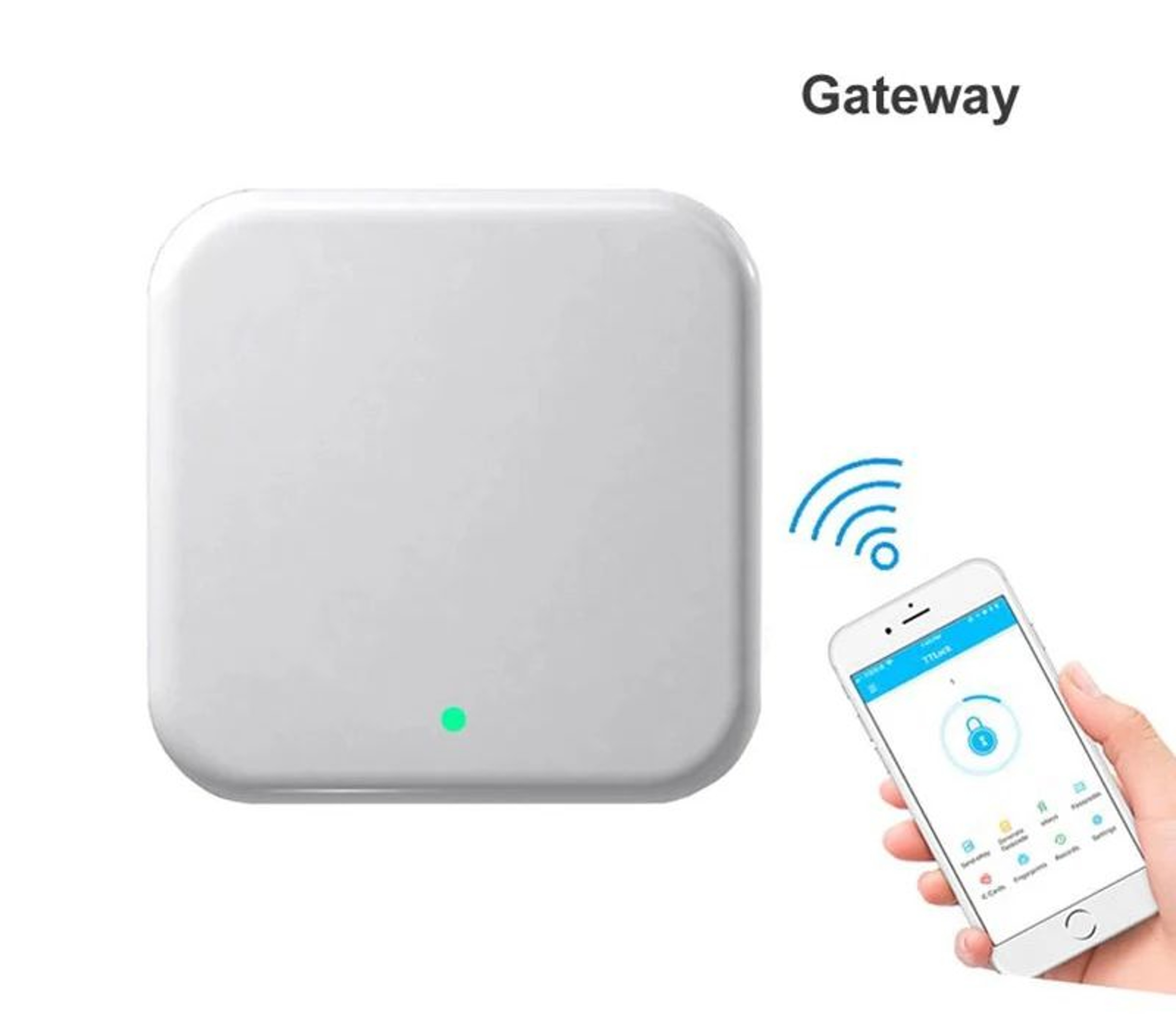Bluetooth WiFi Smart Lock Cylinder  APP Controlled Keyless Entry Security Lock With RFID  Keypad 6