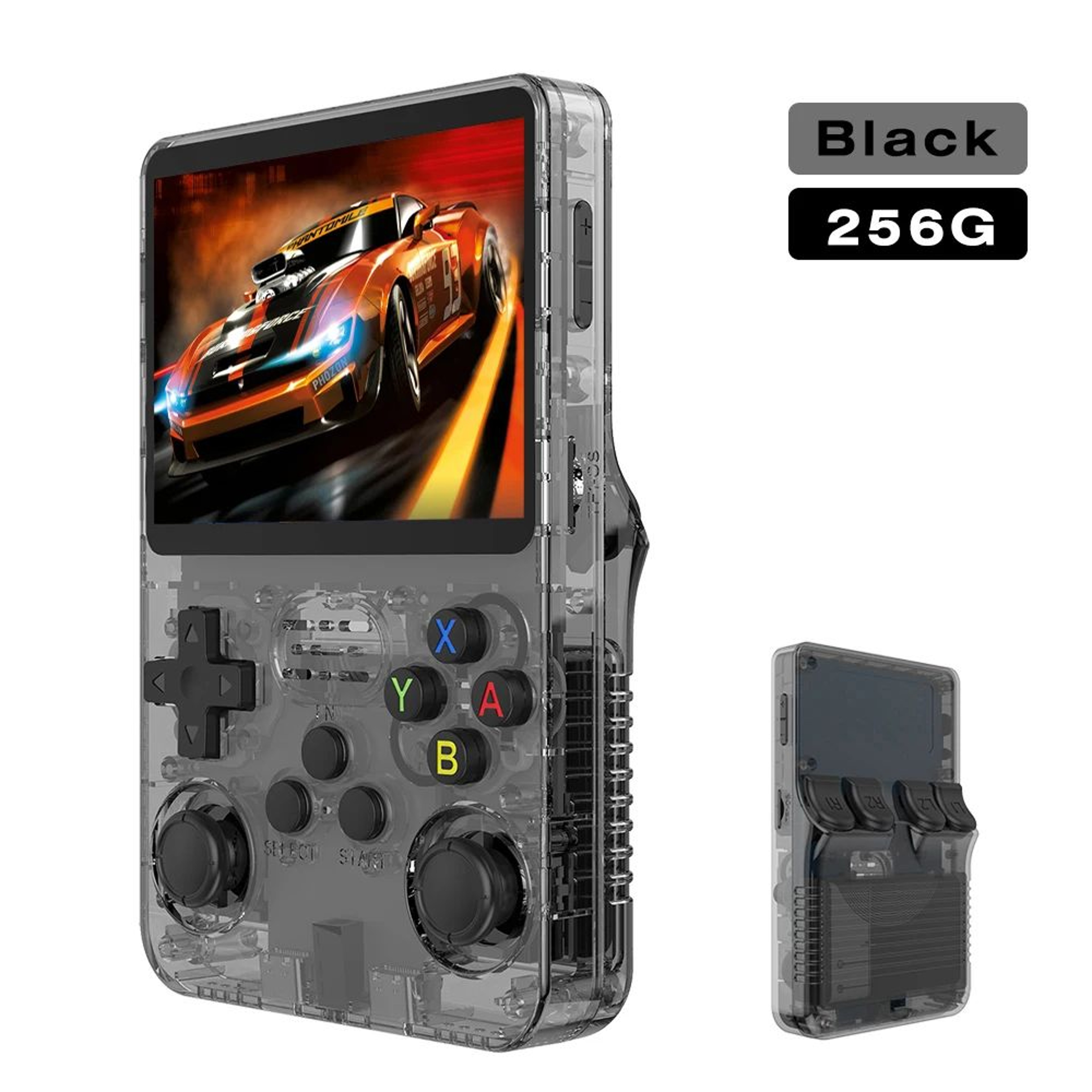 R36S Retro Portable Gaming Console  128GB Linux Handheld Classic Games Player 16