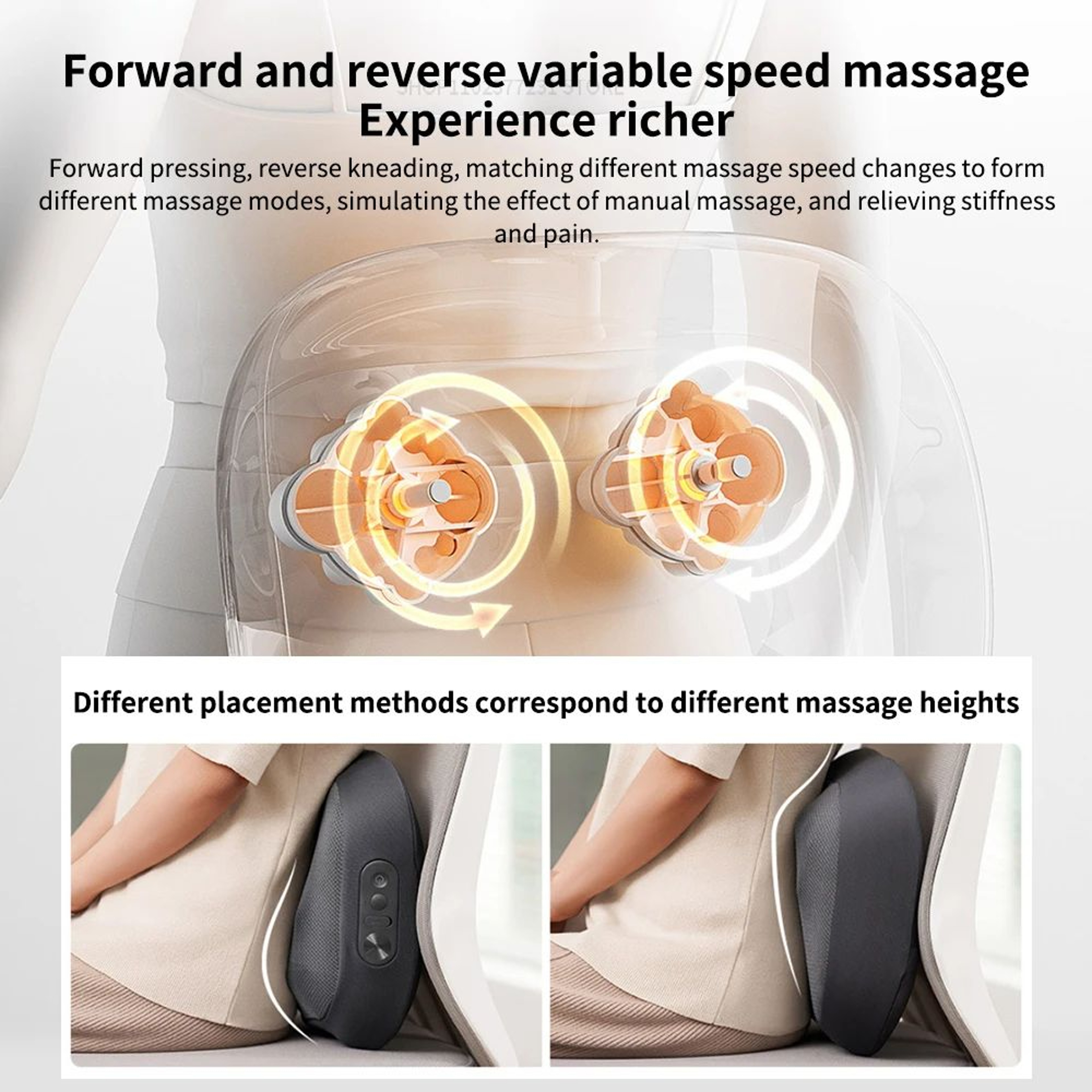 Xiaomi Mijia Smart Waist Massager With Hot Compress  App Control Lumbar Support 2