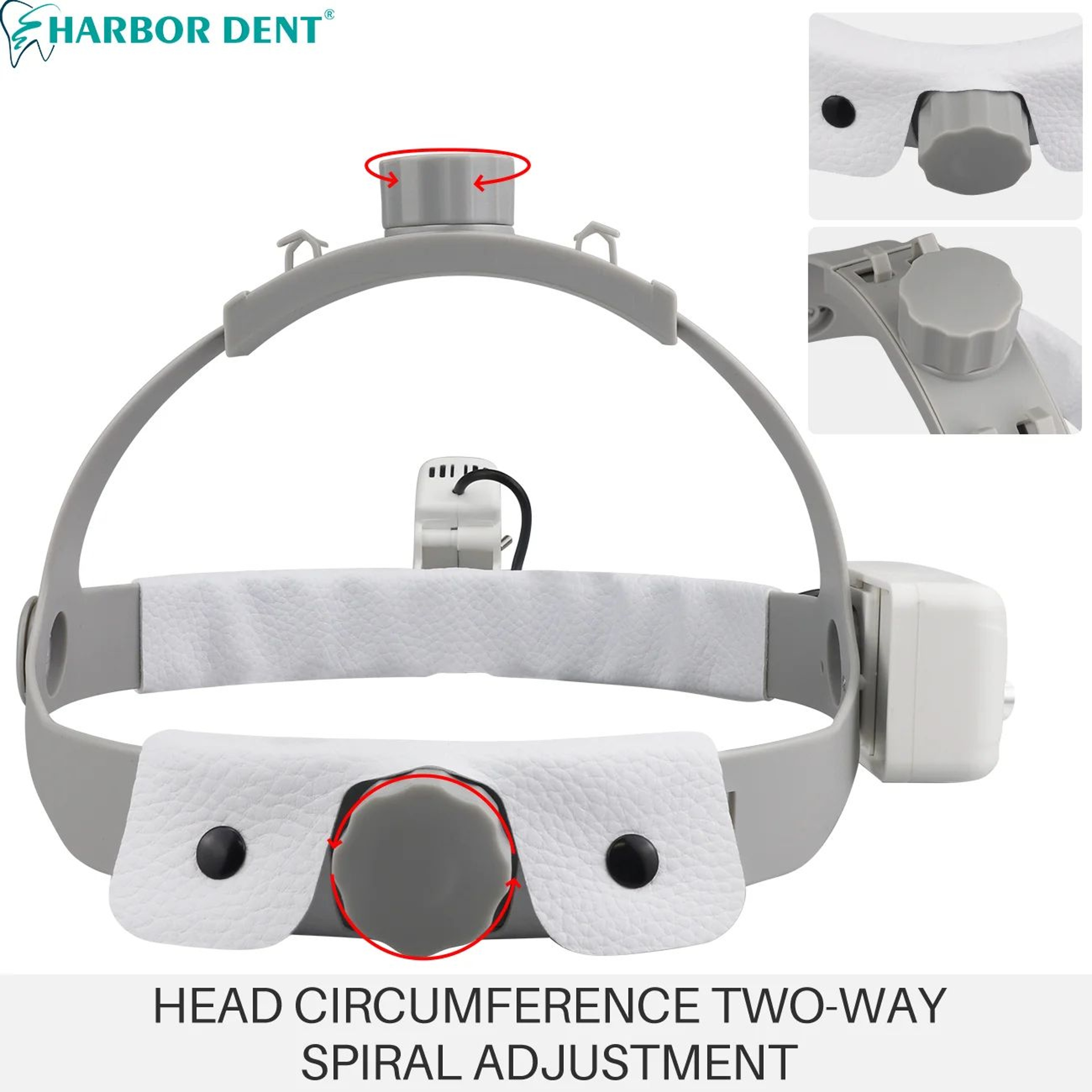 Premium Dental LED Headlight With Adjustable Brightness Dental Lamp  Precision Spot Control 1