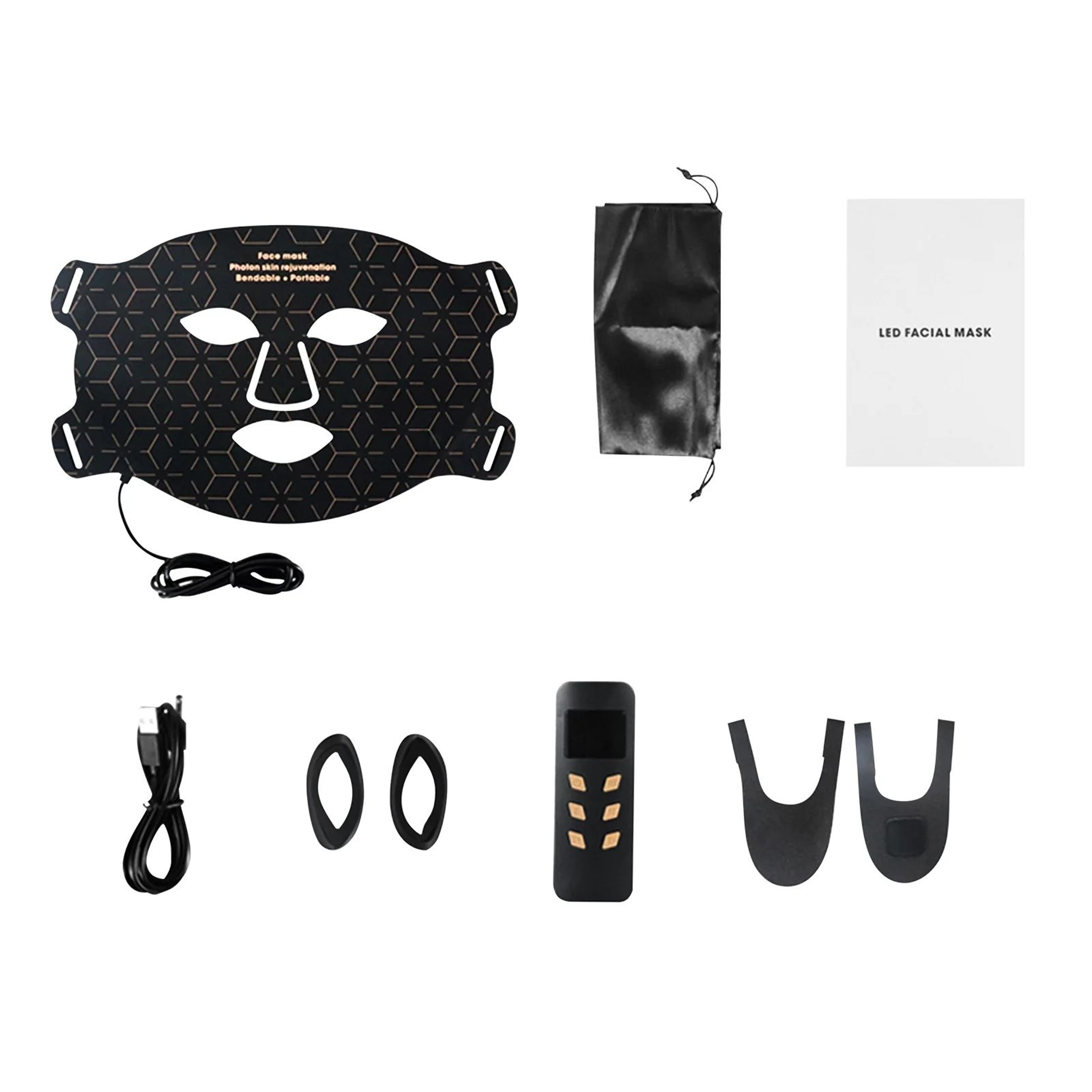 Advanced LED Phototherapy Facial  Neck Rejuvenation Mask  240LED Infrared Skin Renewal Technology 6