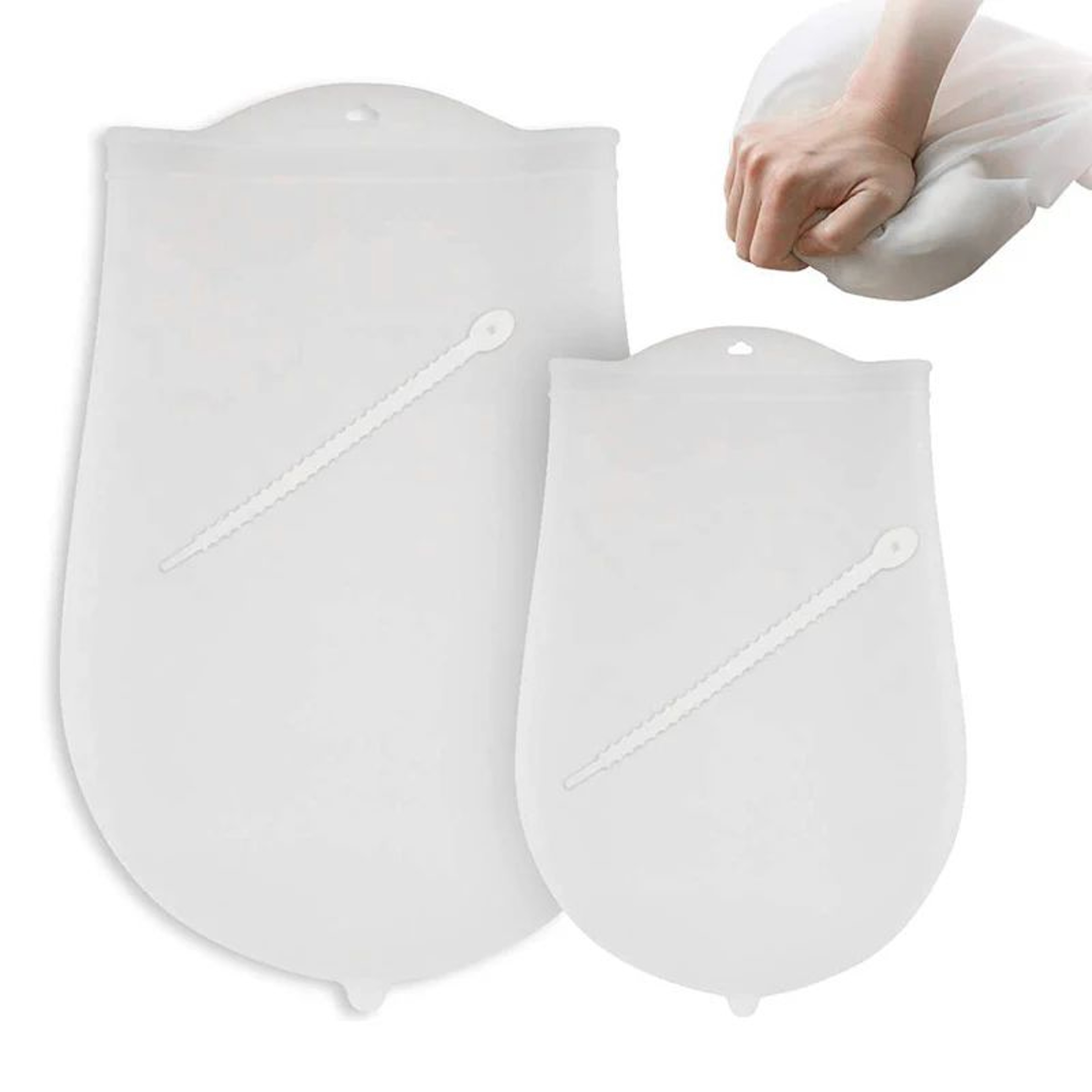 Reusable Silicone Kneading Bag Dough Mixer For Bread Pizza  Pastry 2