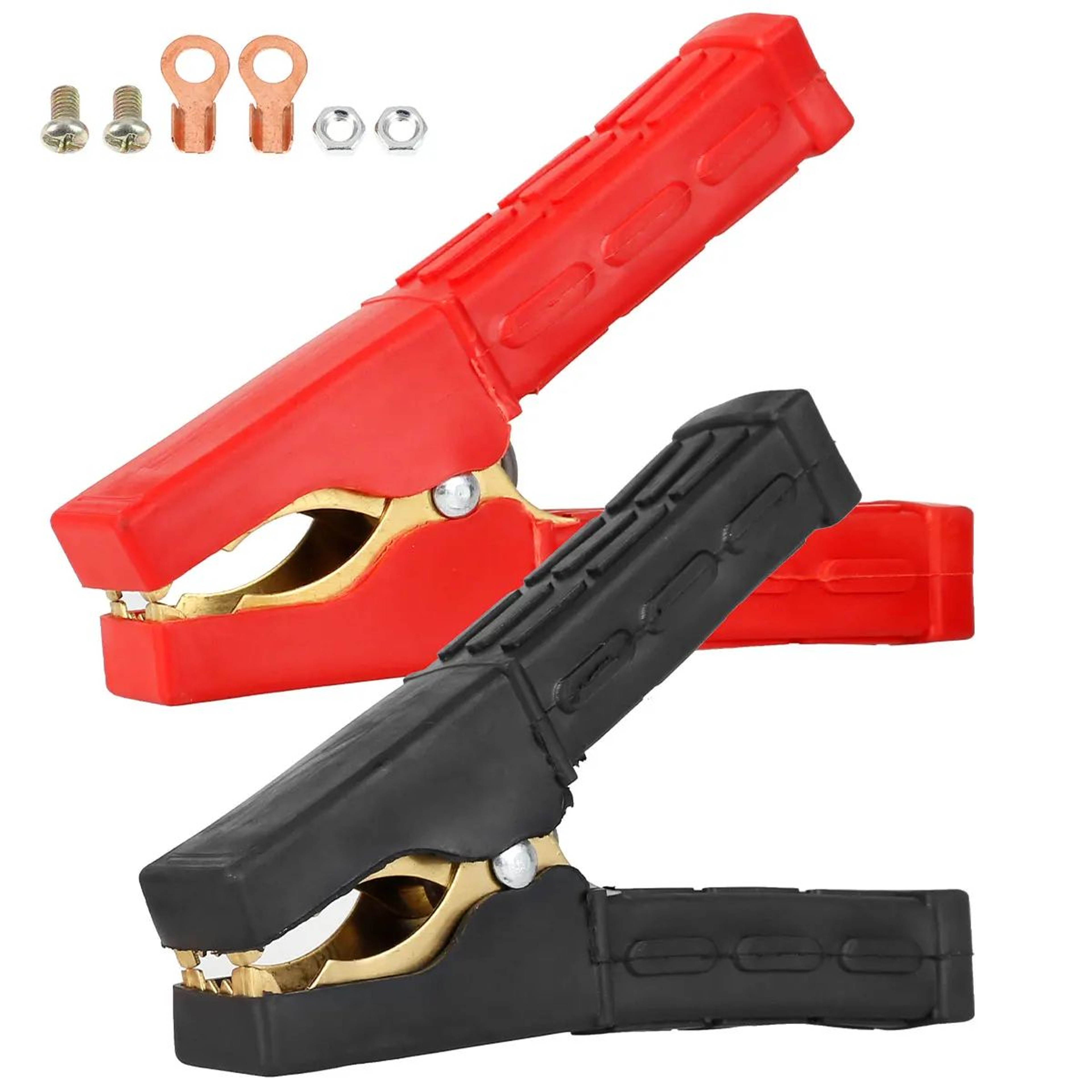 Heavy Duty Copper Alligator Clip Battery Clamps 2Piece 5001000A Jumper Cable Clamp Terminals 6
