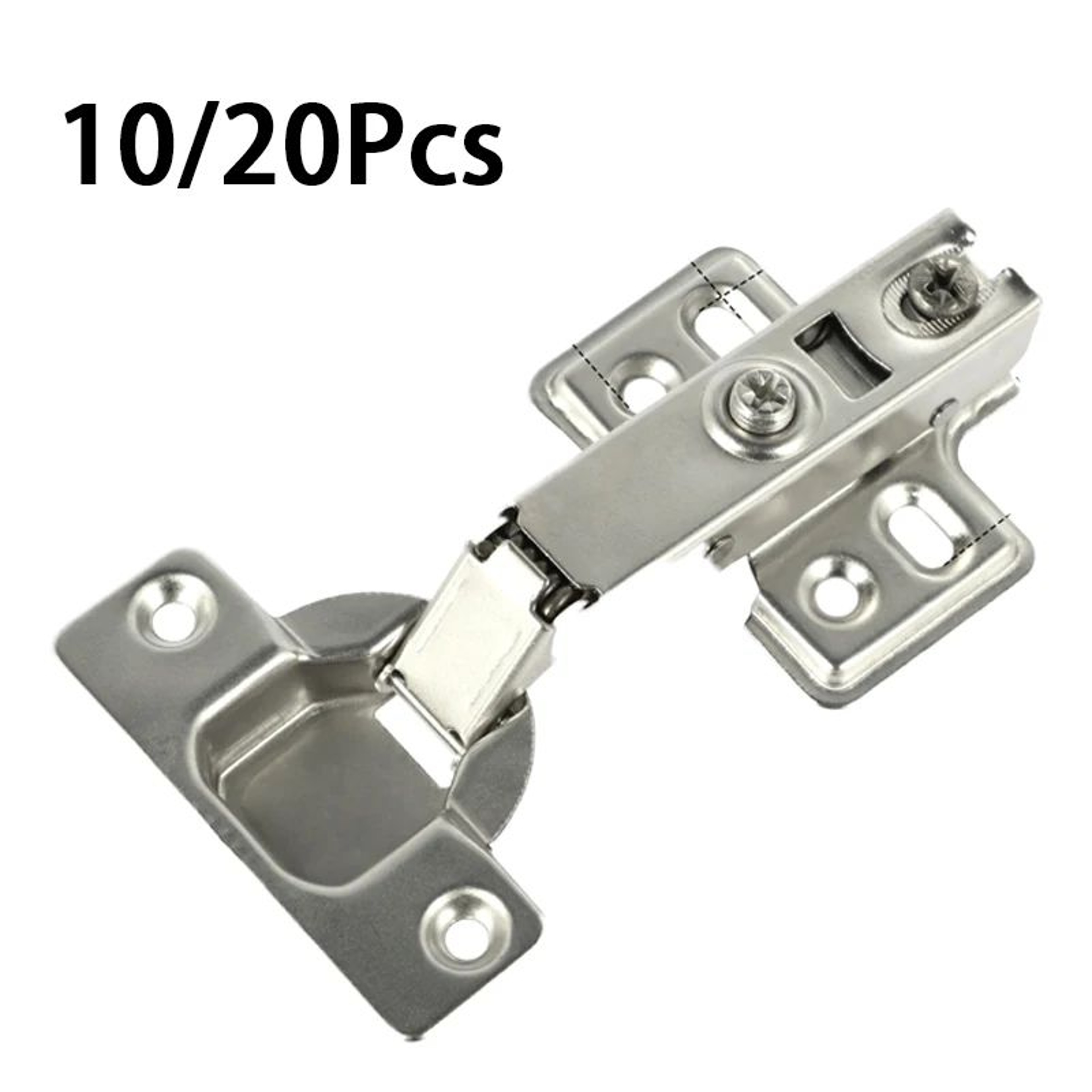 Premium SoftClose Cabinet Hinges Set  Quiet Hydraulic Door Dampers 20Pack 0
