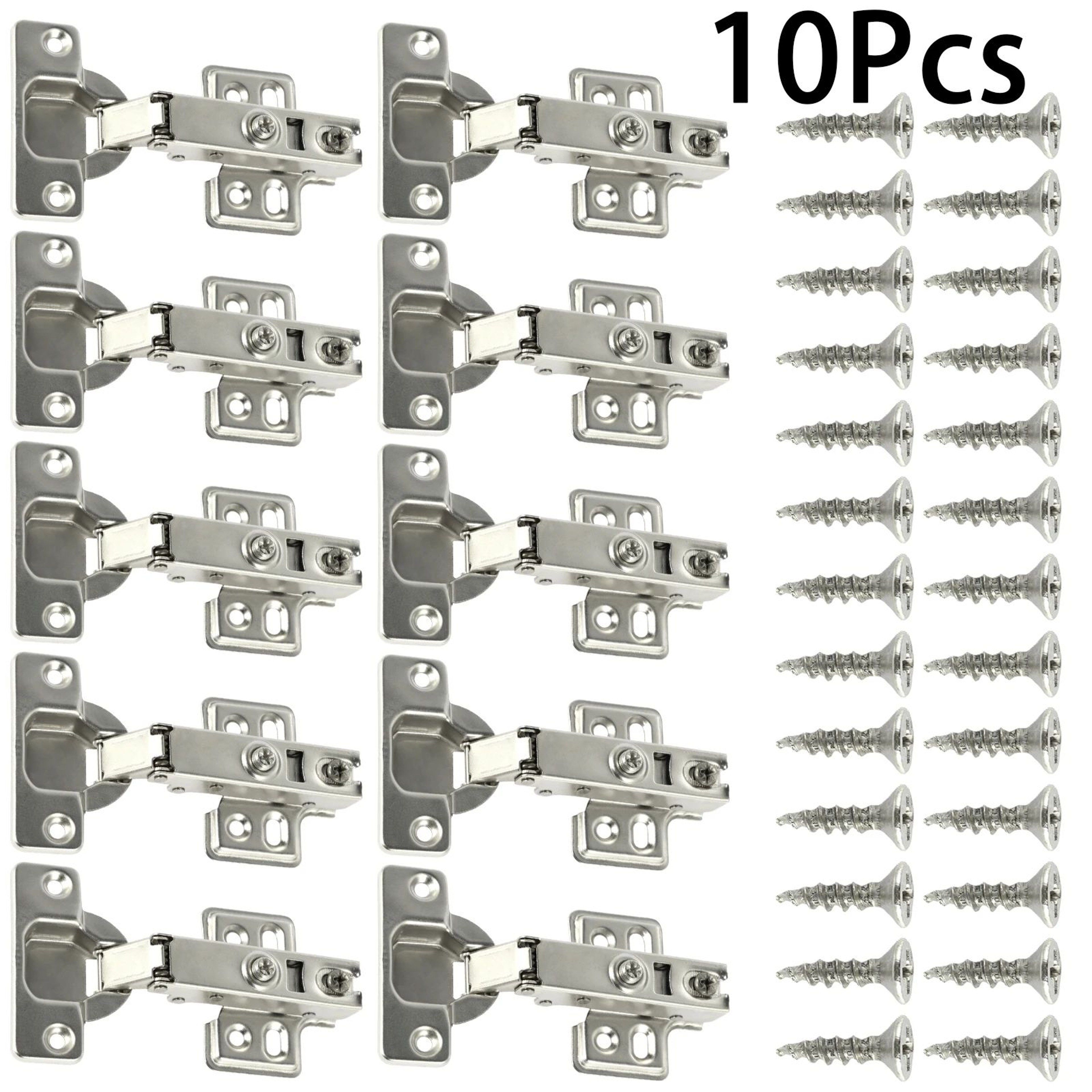 Premium SoftClose Cabinet Hinges Set  Quiet Hydraulic Door Dampers 20Pack 6