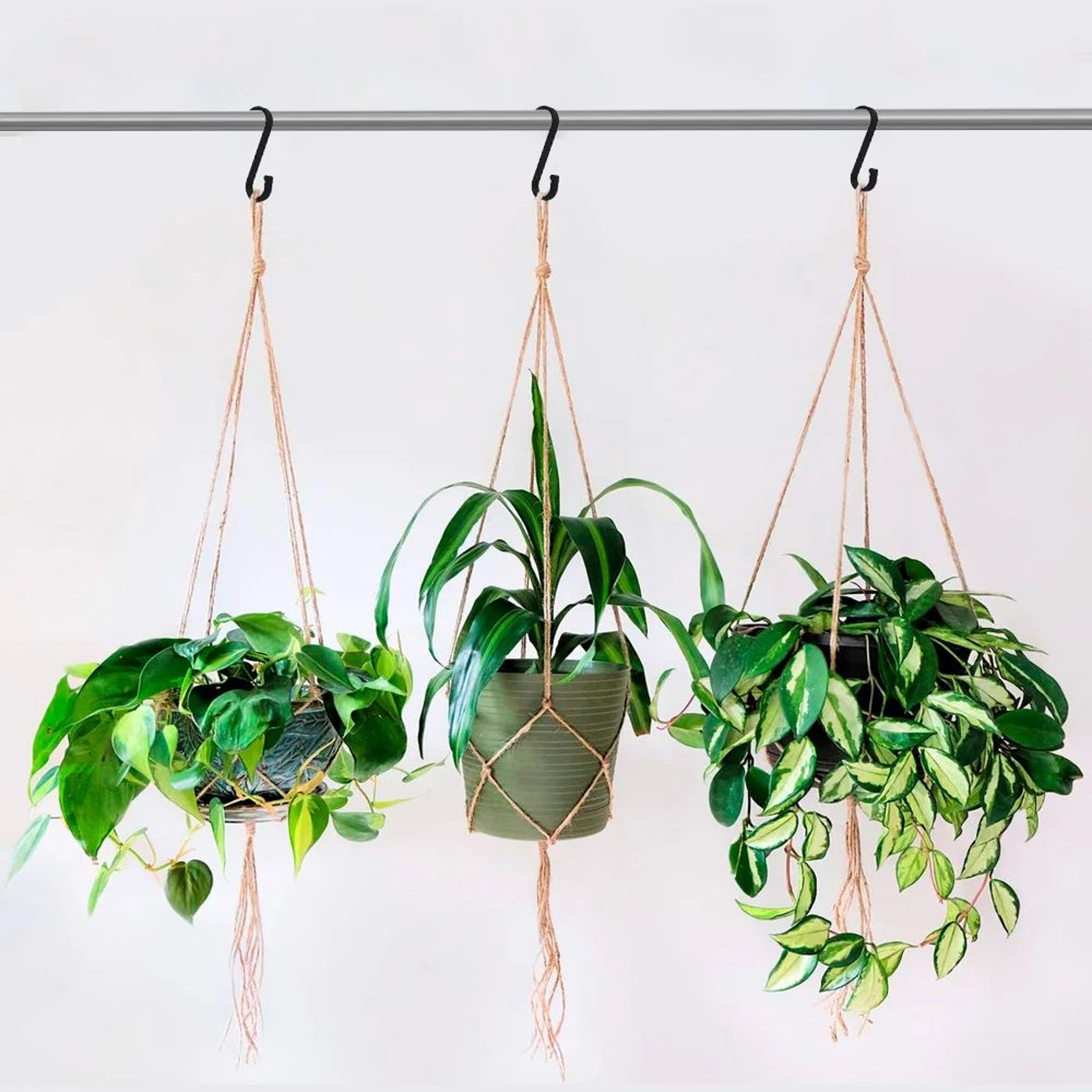 Premium 12Pack Heavy Duty S Hooks  AllPurpose Metal S Hook Hangers For Kitchen Closet  Outdoors 2