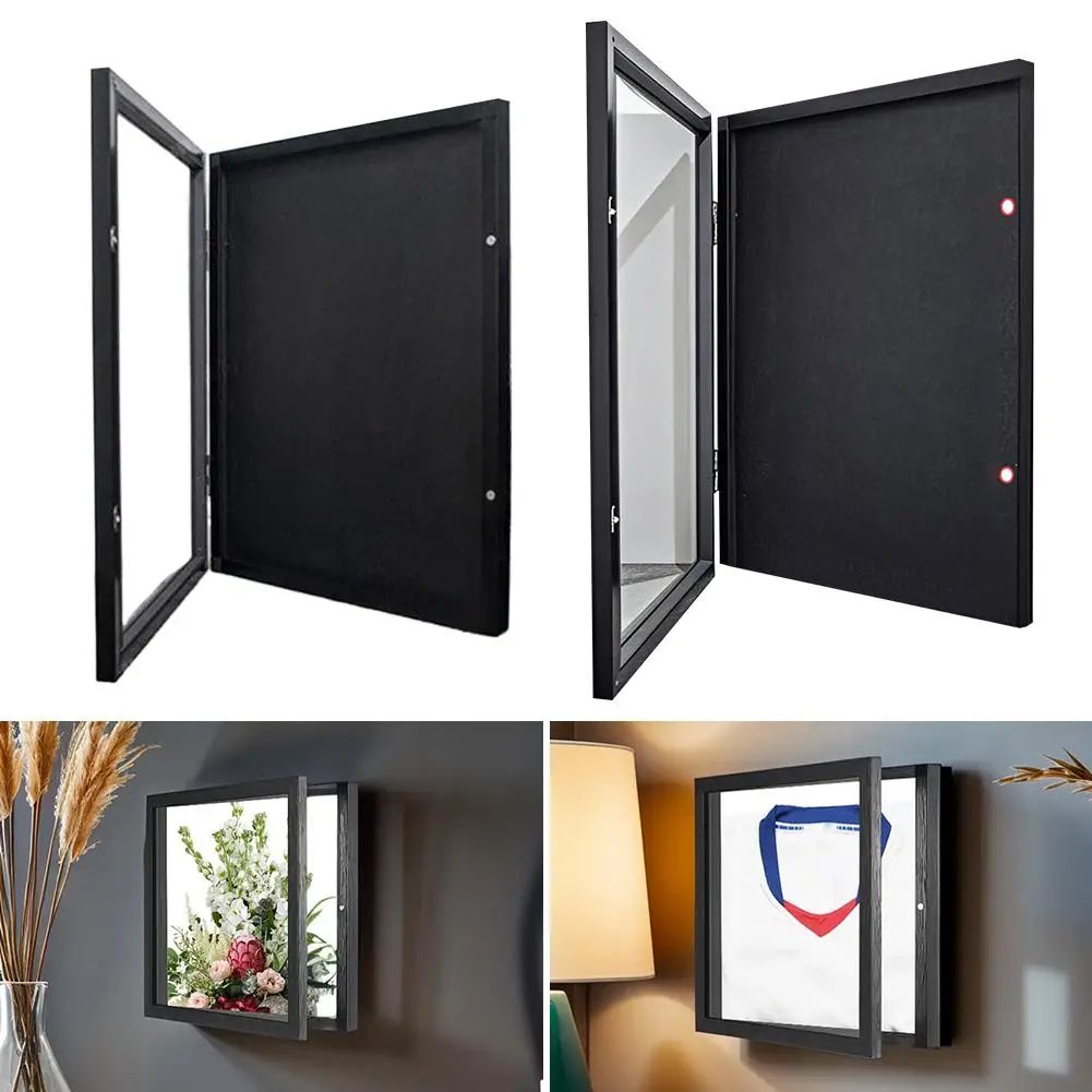 Handcrafted Wooden Jersey  TShirt Shadow Box Display Frame 13x13 In 0